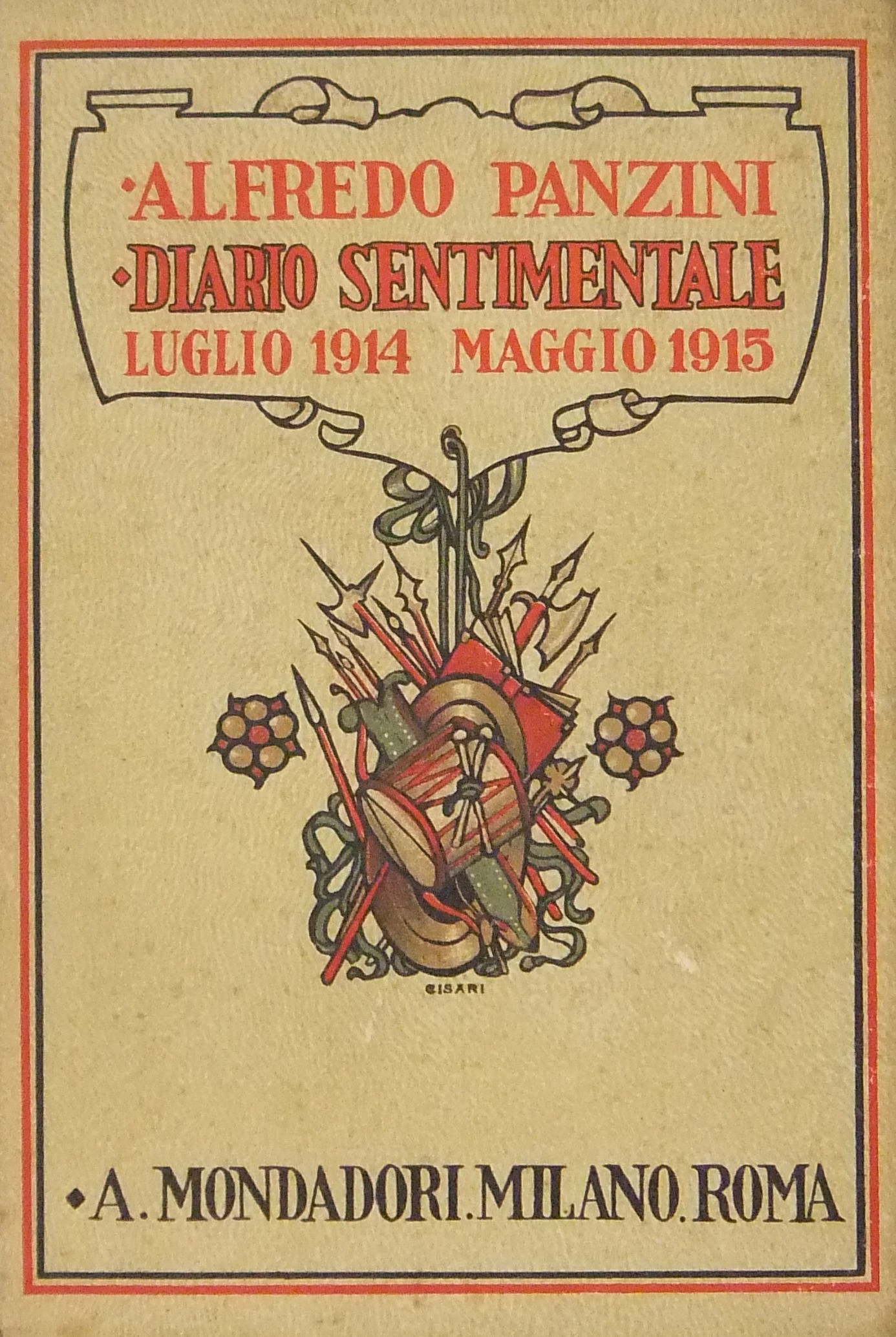 Diario sentimentale dal Luglio 1914 al Maggio 1915