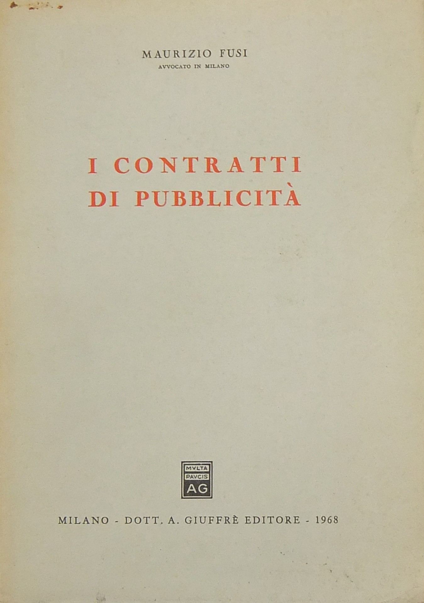 I contratti di pubblicità