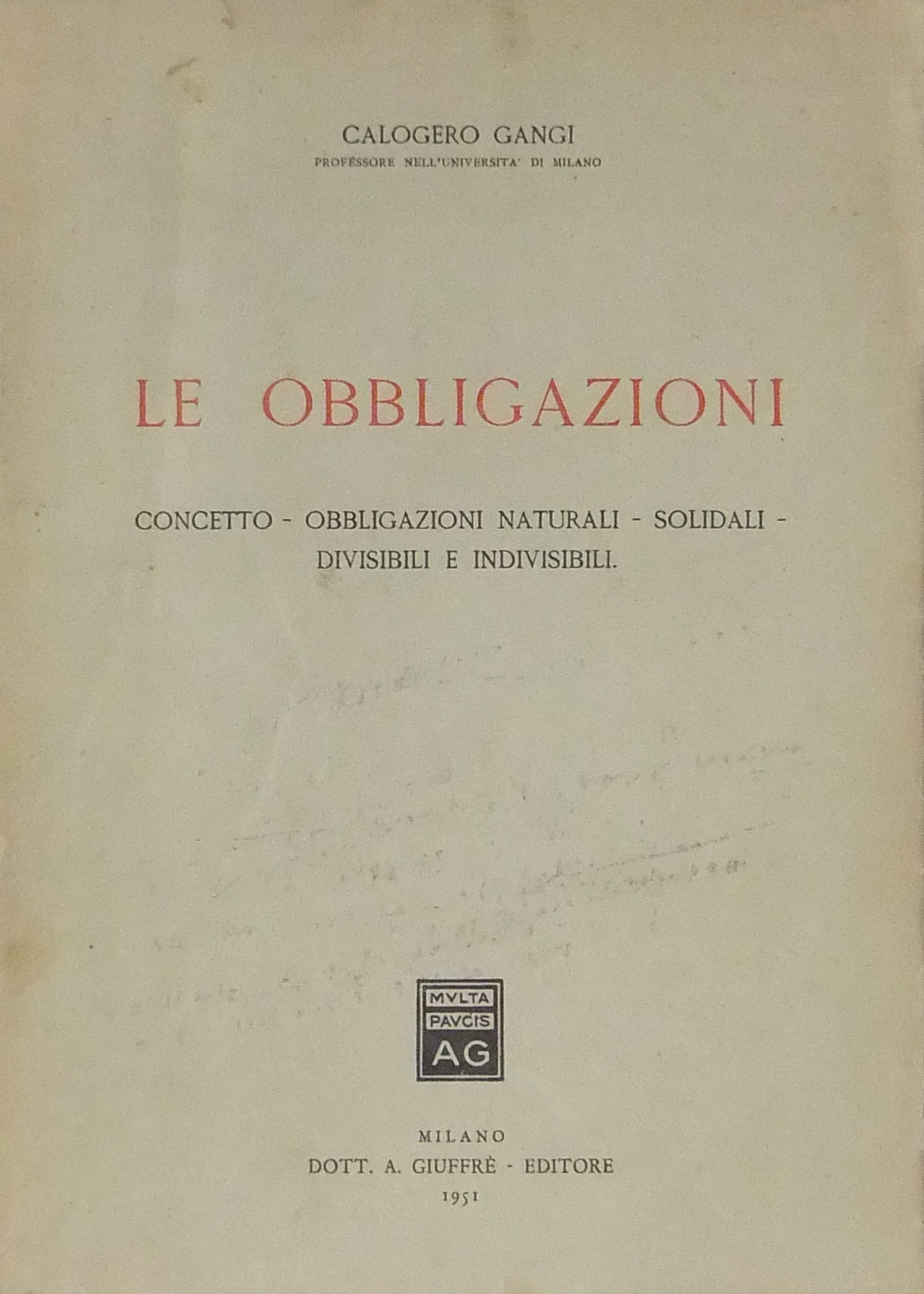 Le obbligazioni. Concetto. Obbligazioni naturali.