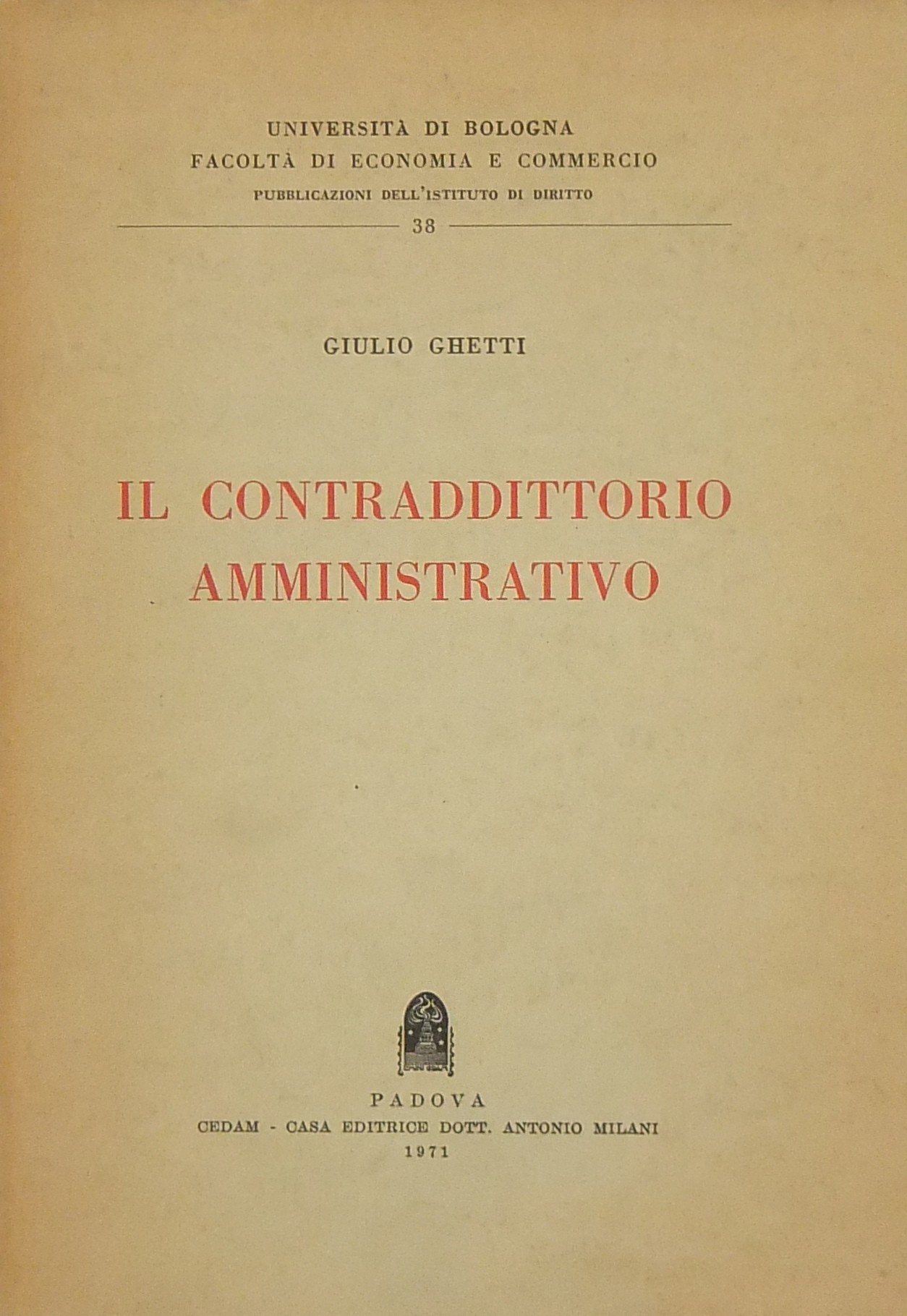 Il contraddittorio amministrativo