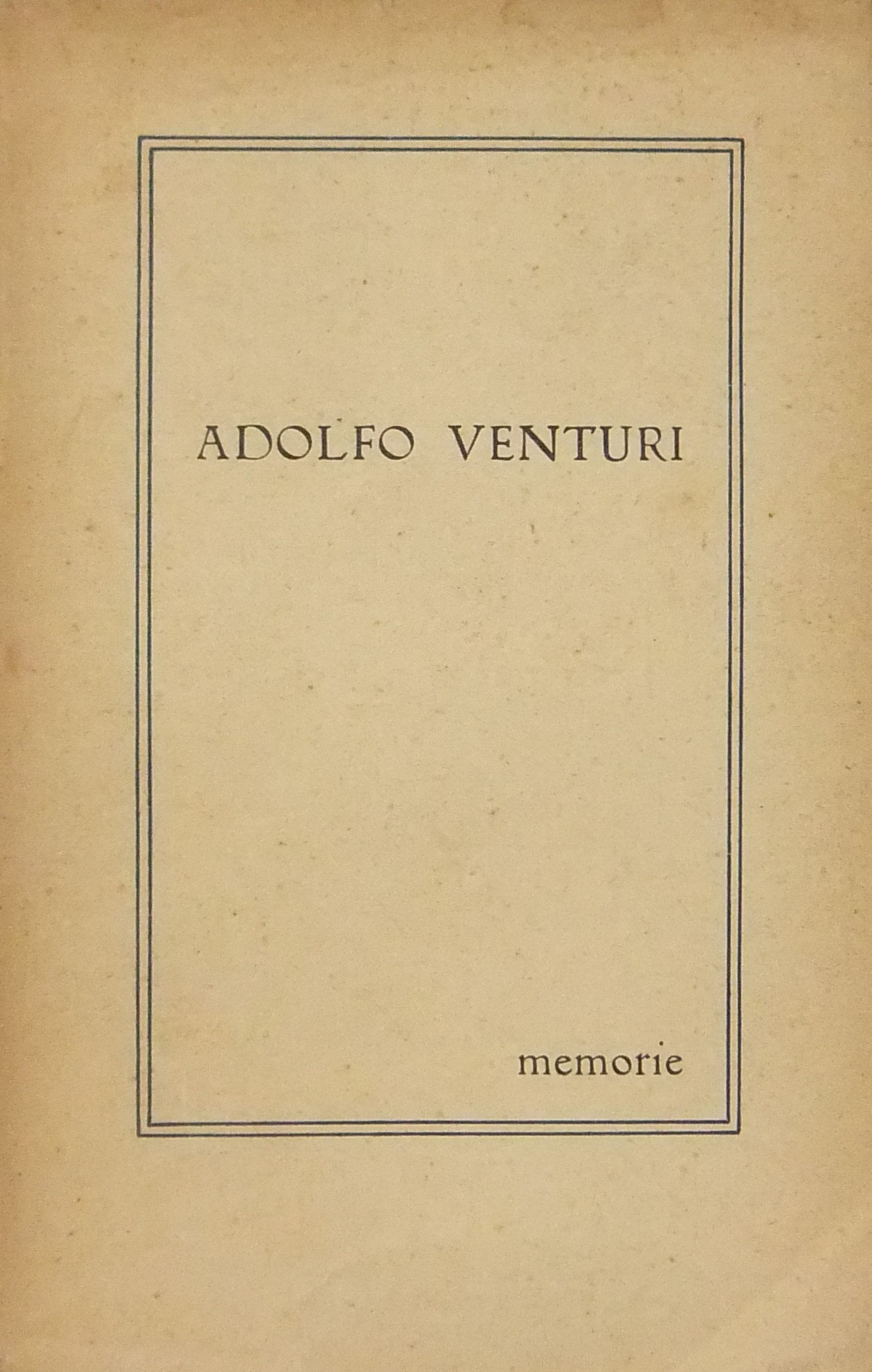 Memorie autobiografiche