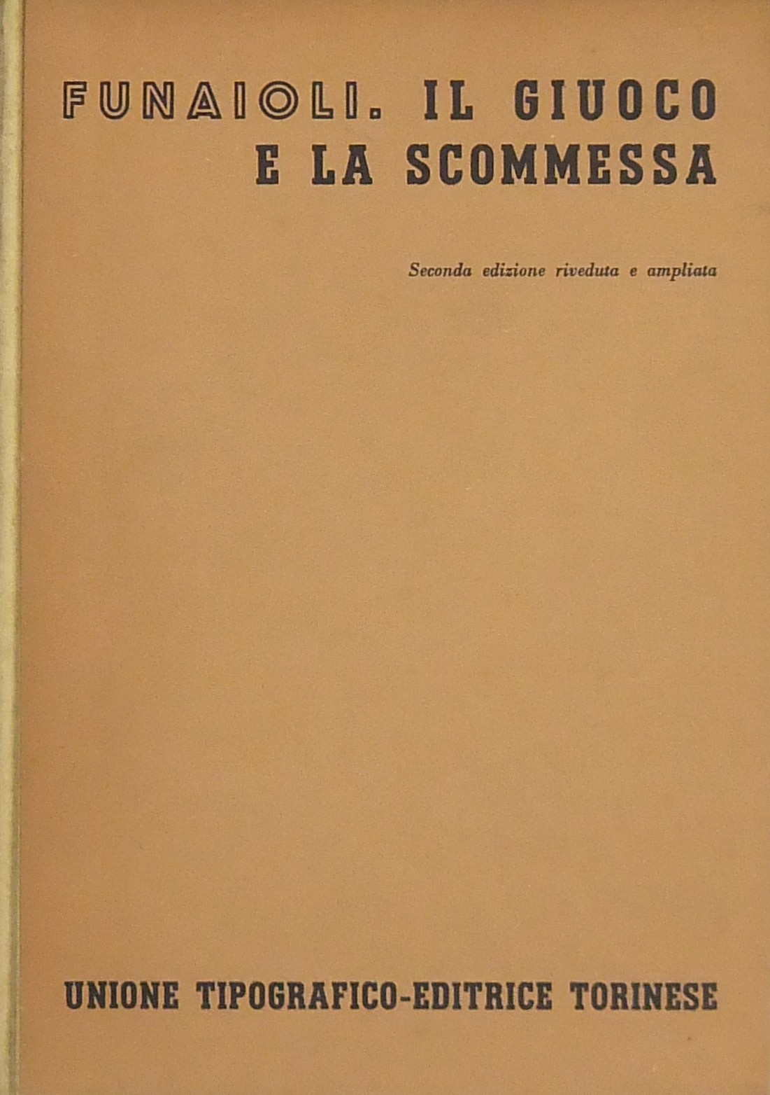 Il giuoco e la scommessa