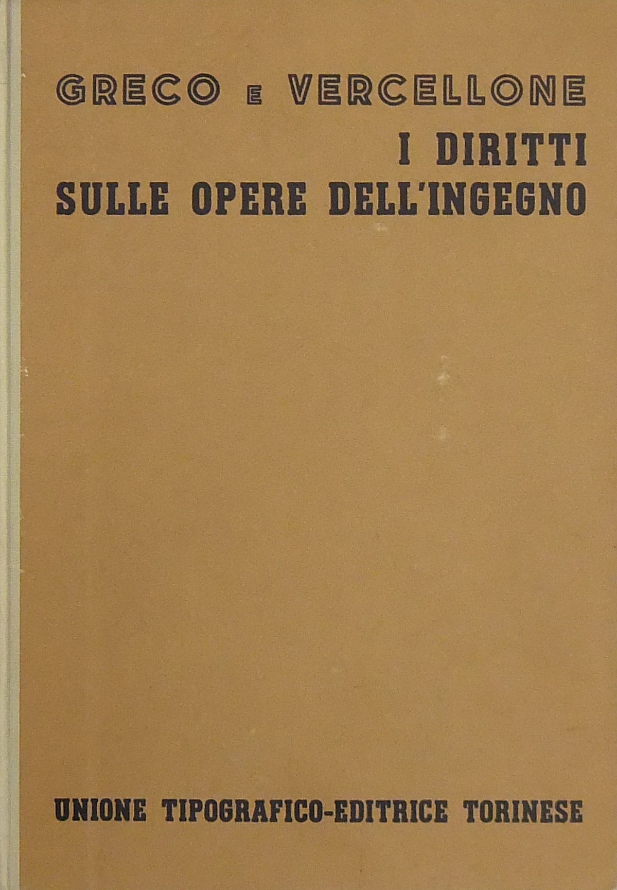 I diritti sulle opere dell'ingegno