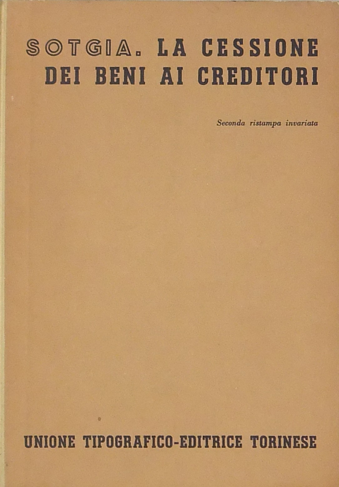 La cessione dei beni ai creditori
