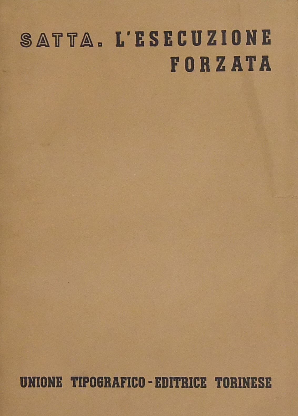 L'esecuzione forzata