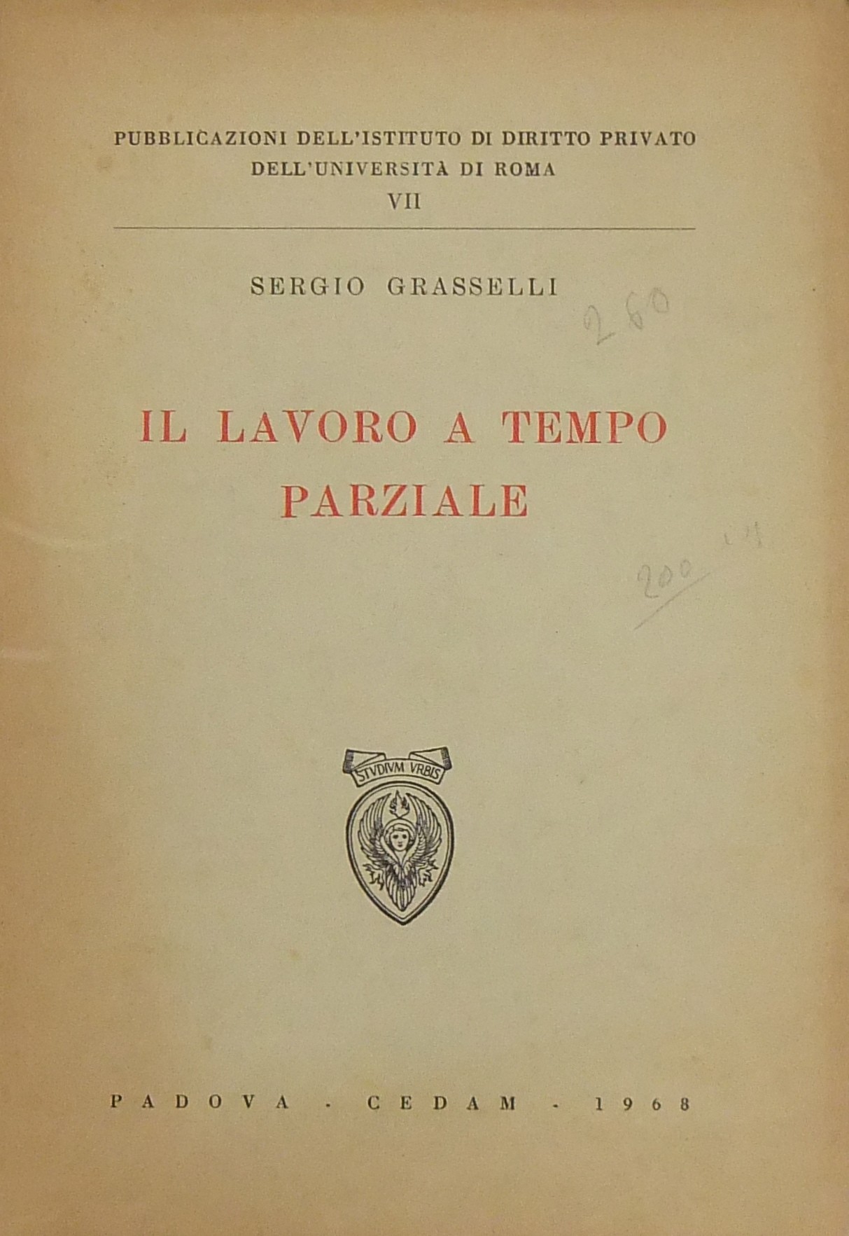 Il lavoro a tempo parziale