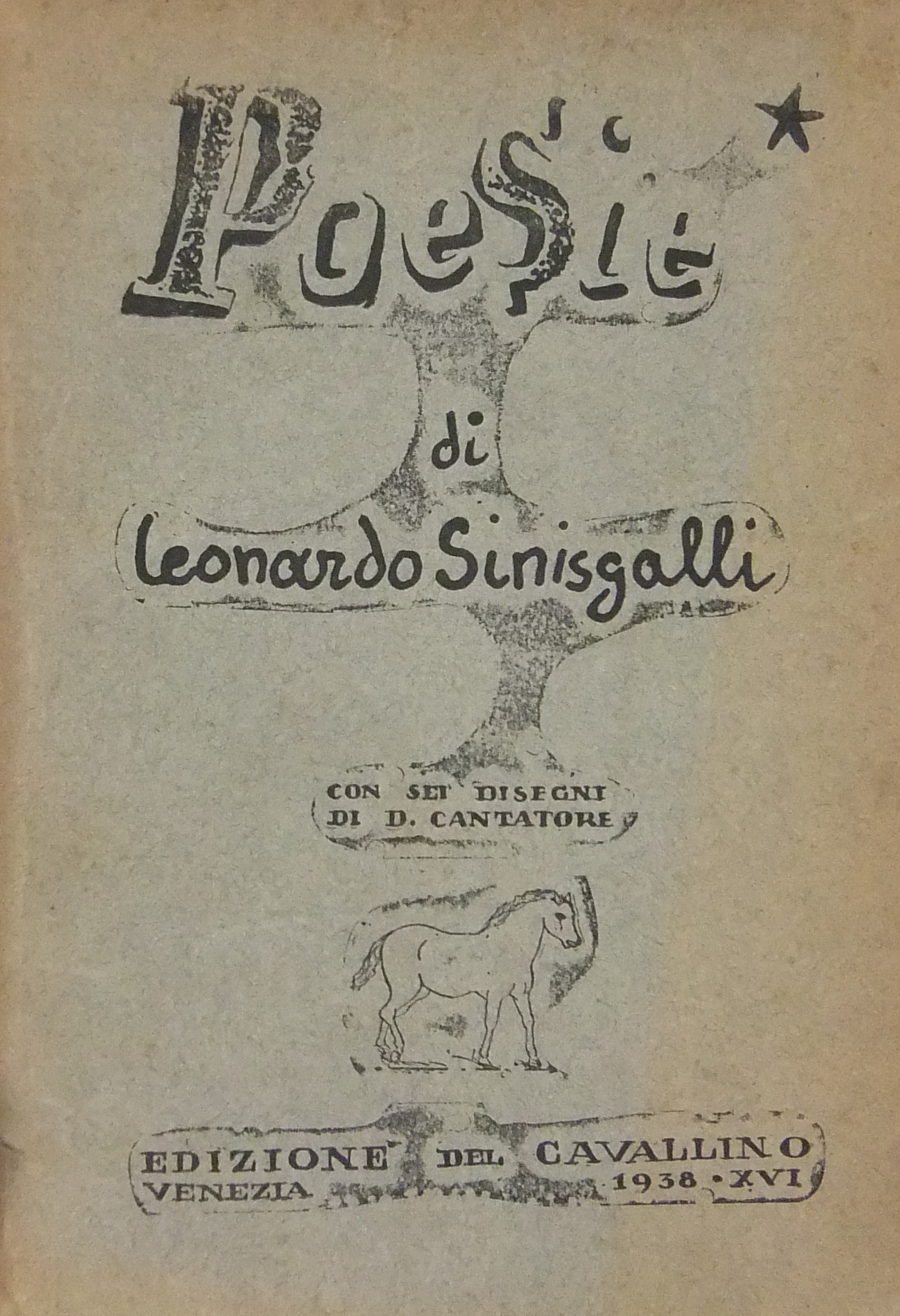 Poesie. Con sei disegni di D. Cantatore