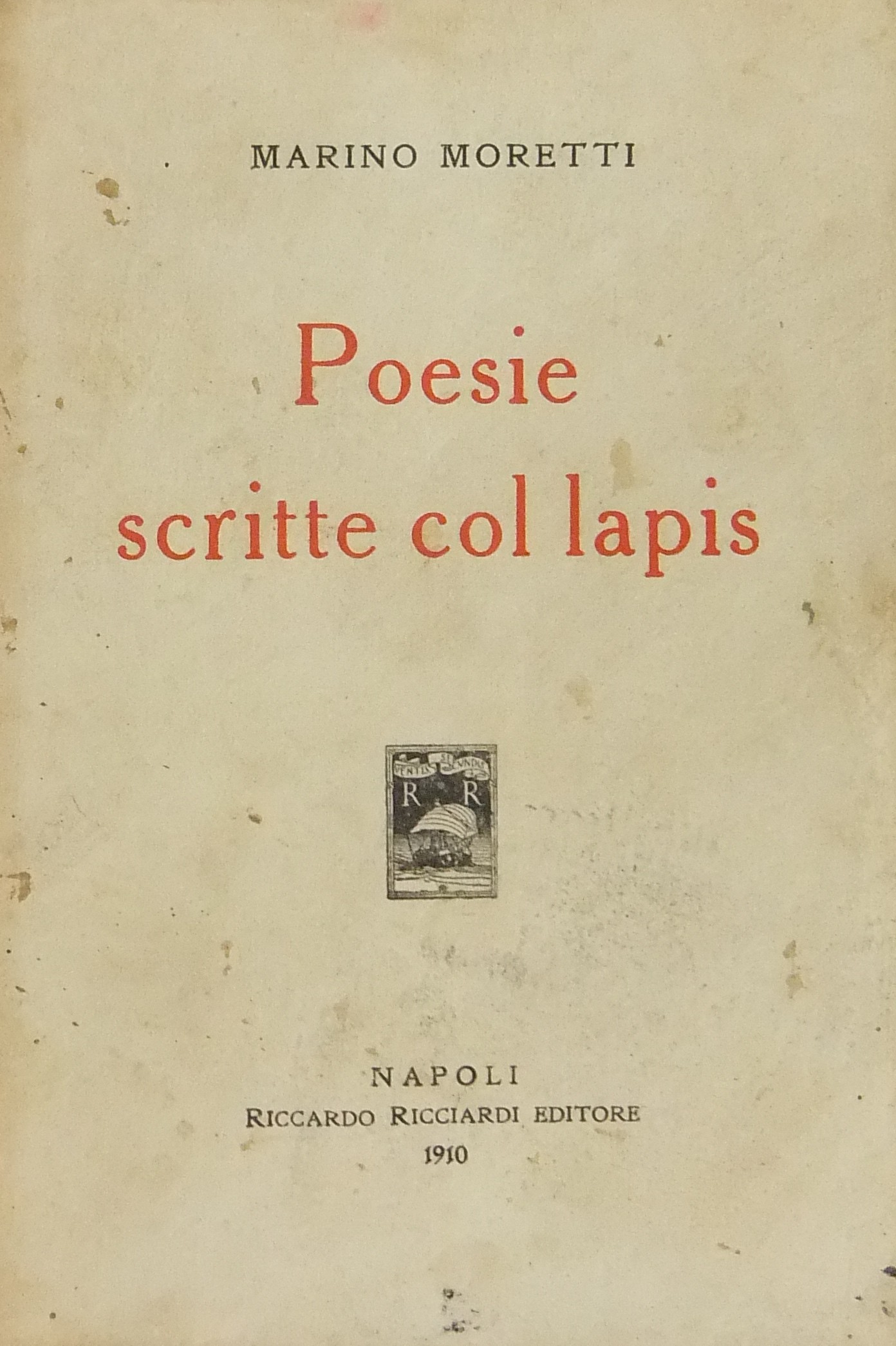 Poesie scritte col lapis