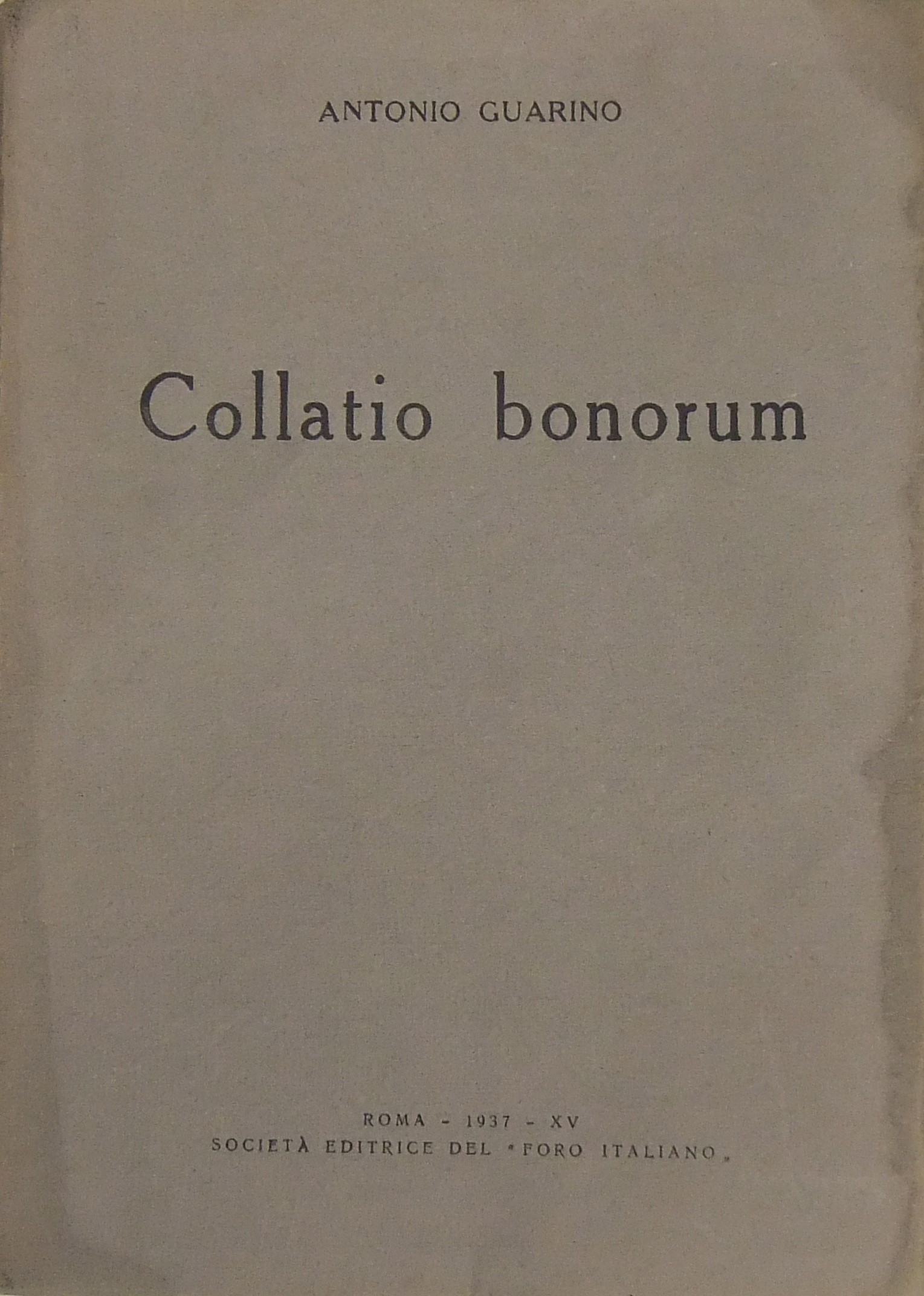 Collatio bonorum