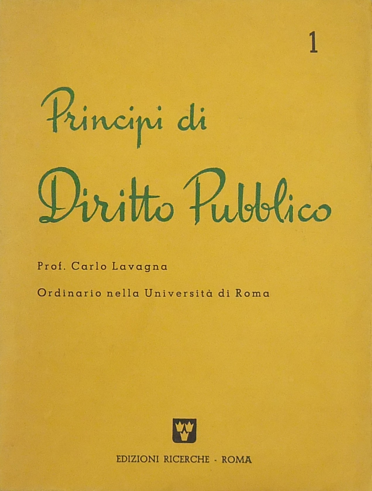 Principi di diritto pubblico