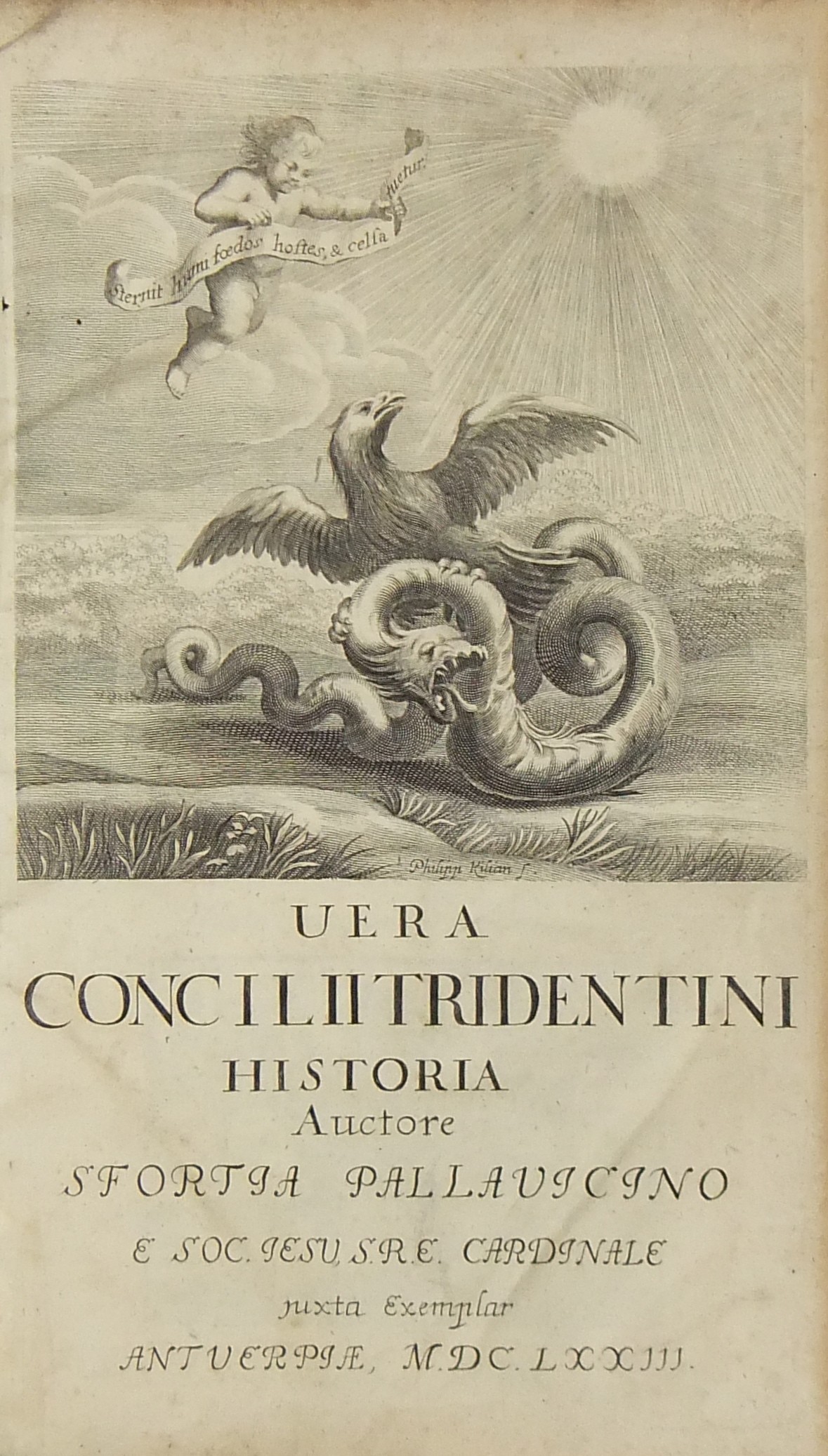 Vera Concilii Tridentini Historia contra falsam Pe