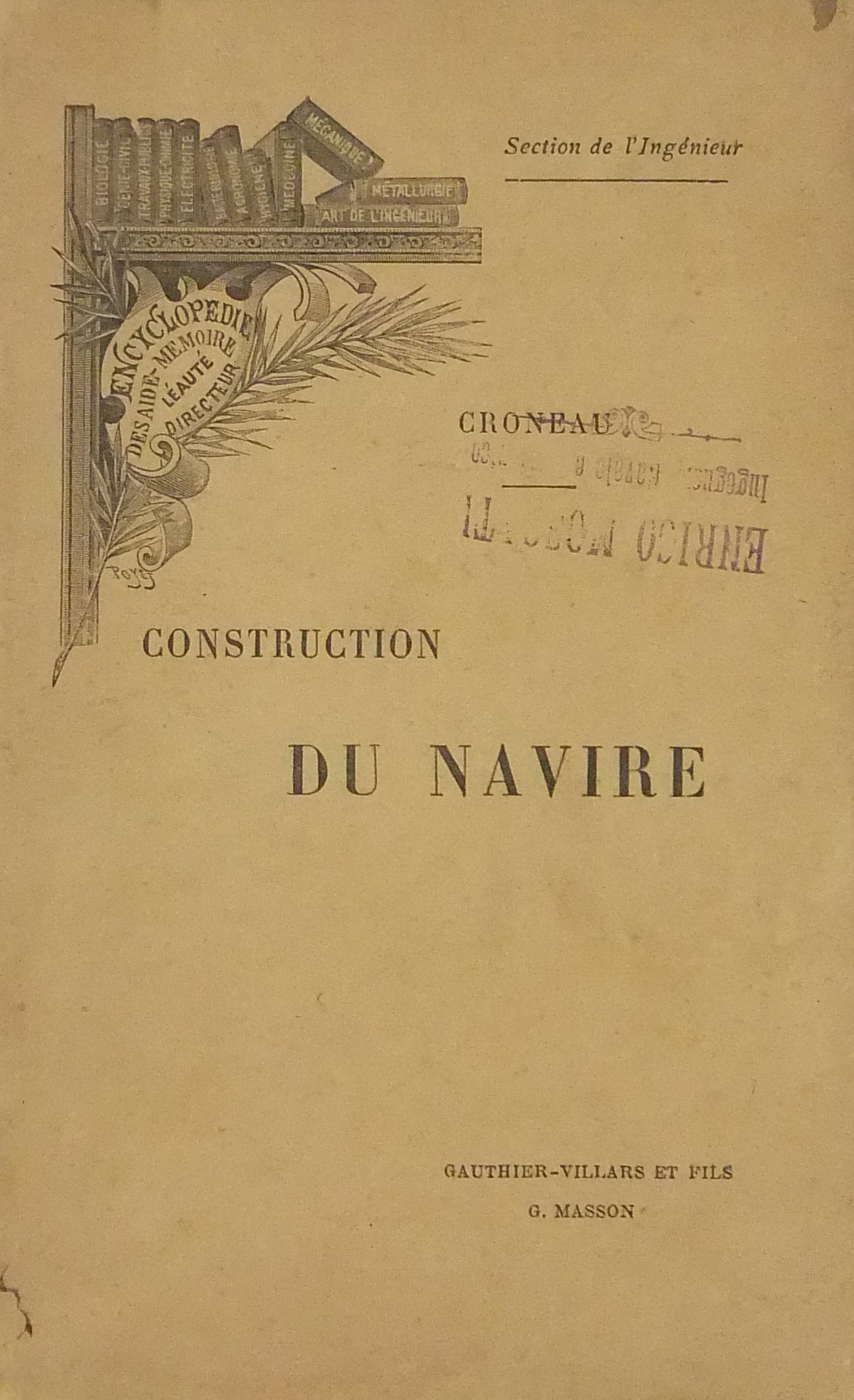 Construction du navire