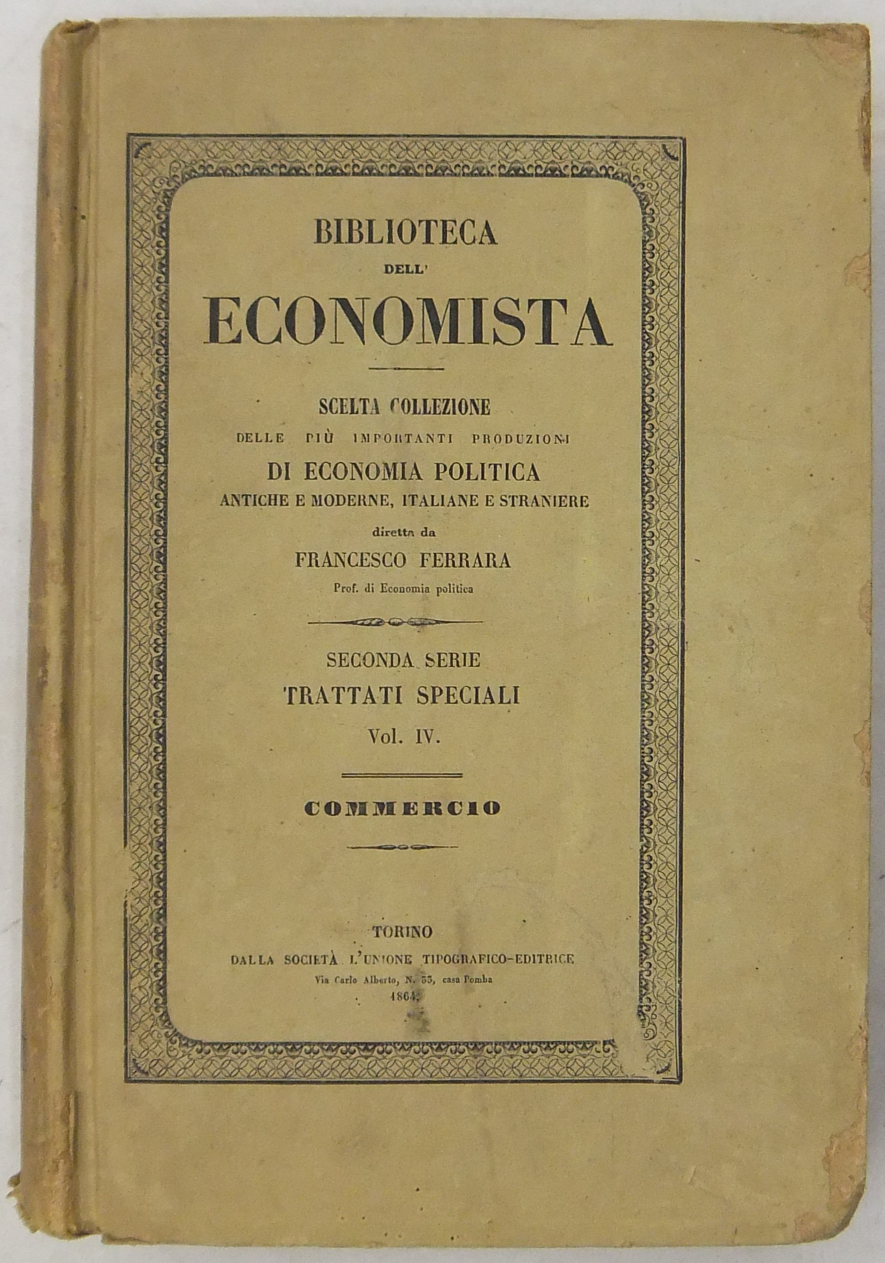Lezioni sulla storia e sui principii del commercio