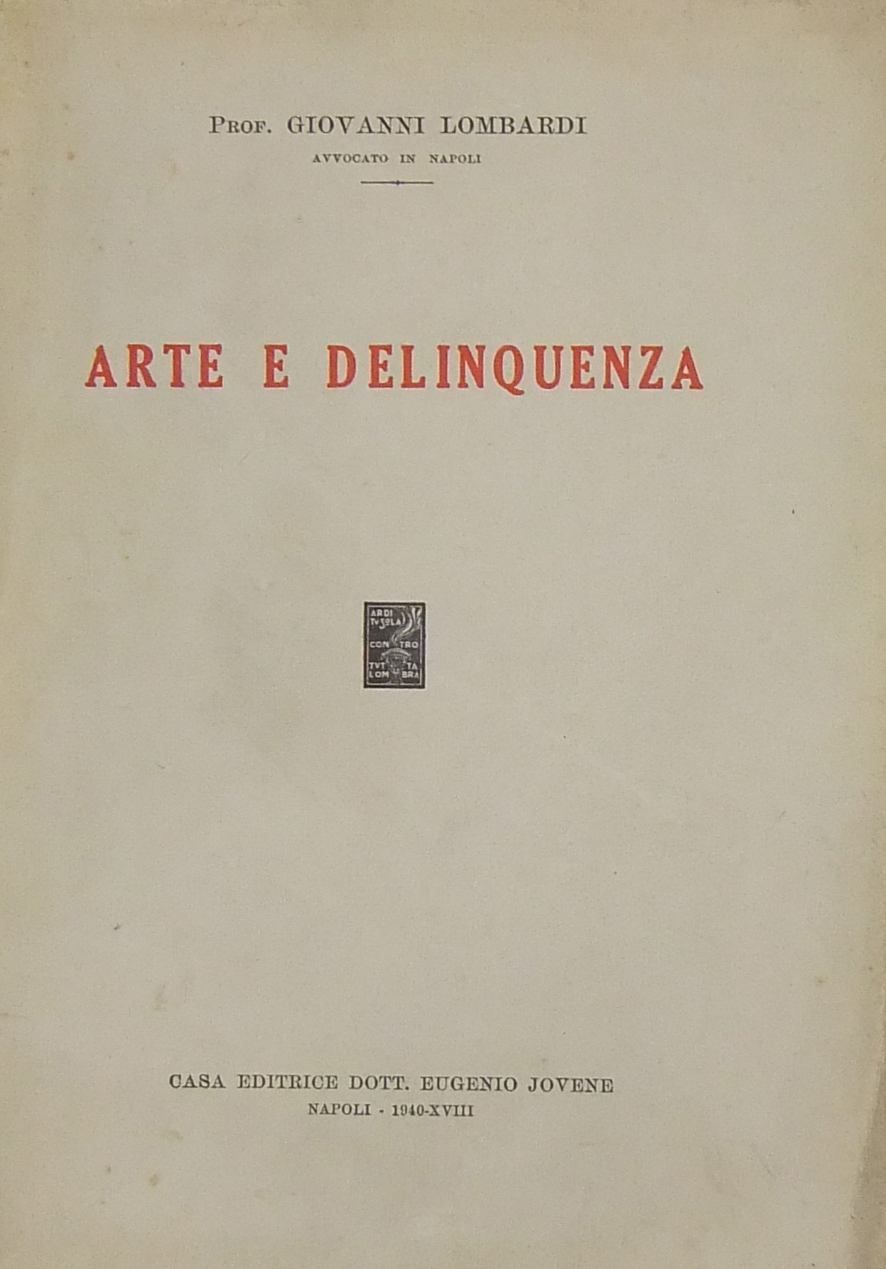 Arte e delinquenza
