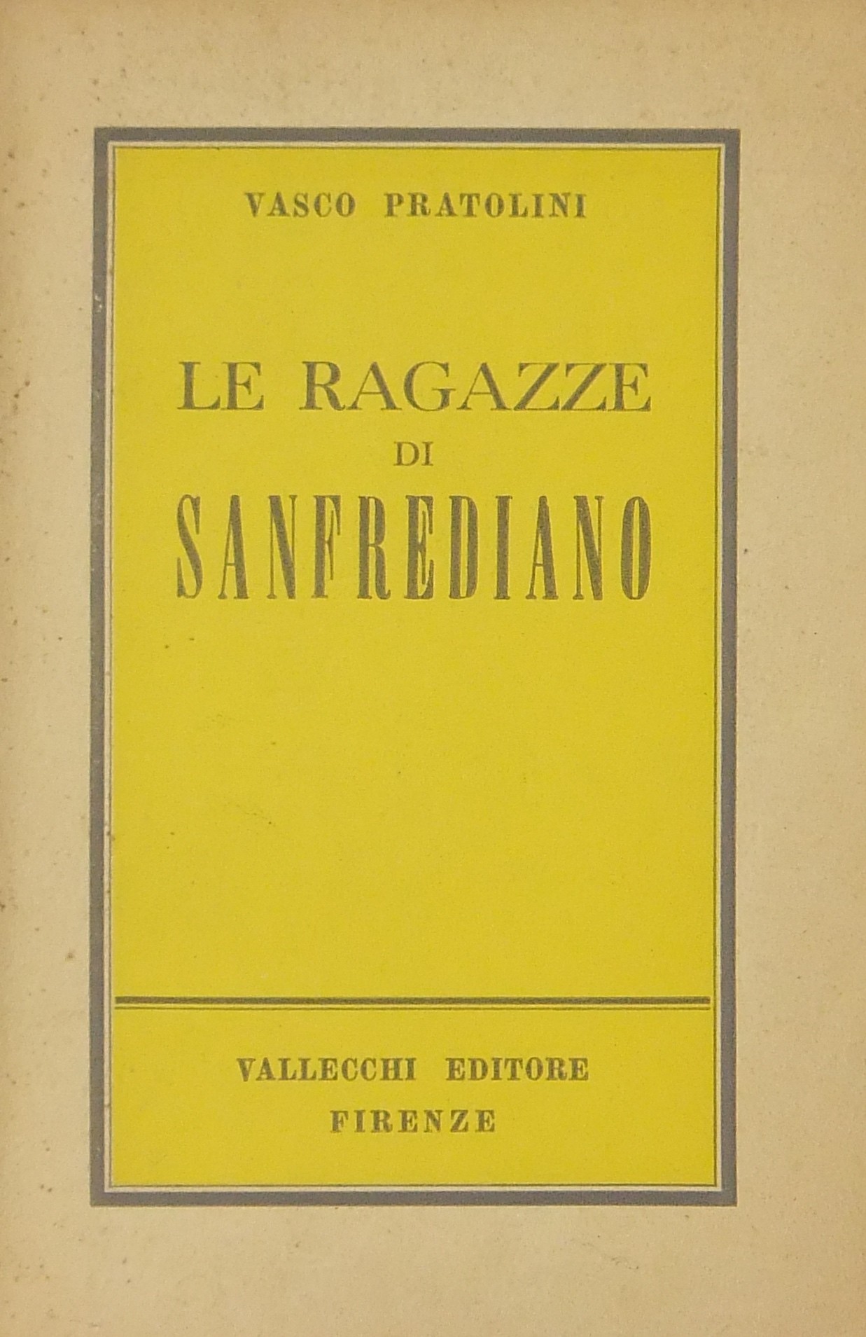 Le ragazze di Sanfrediano