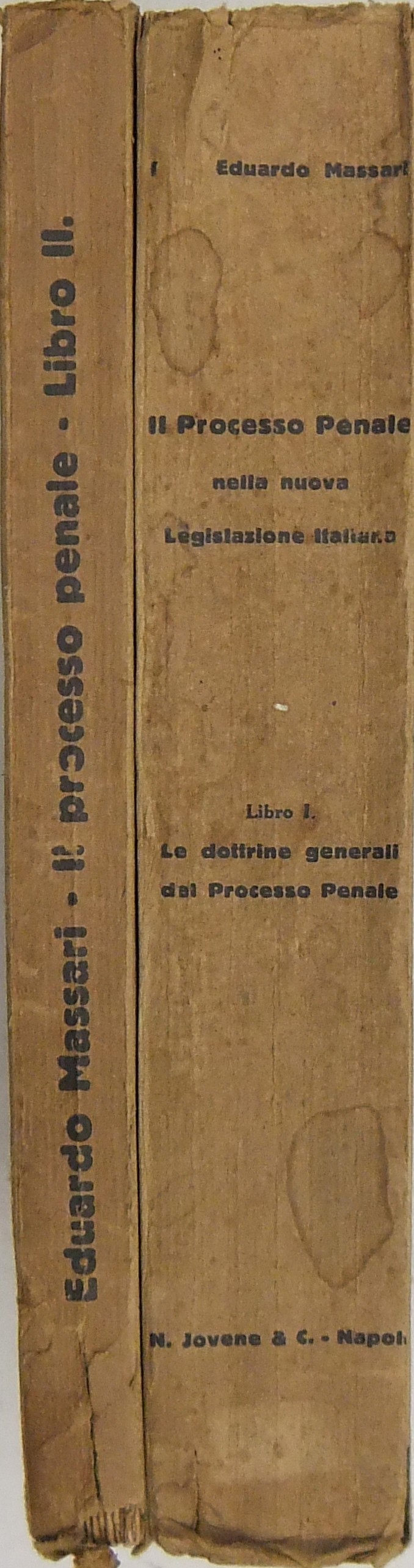 Il processo penale nella nuova legislazione italia