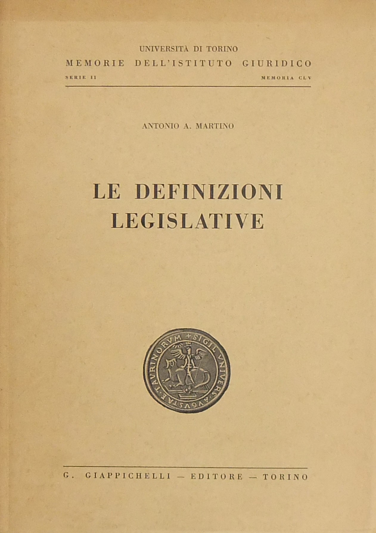 Le definizioni legislative