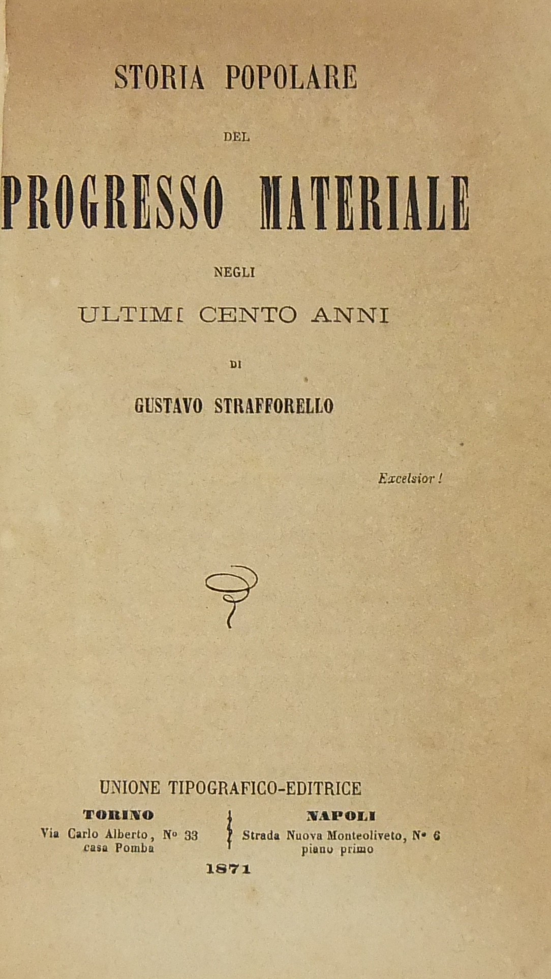 Storia popolare del progresso materiale negli ulti