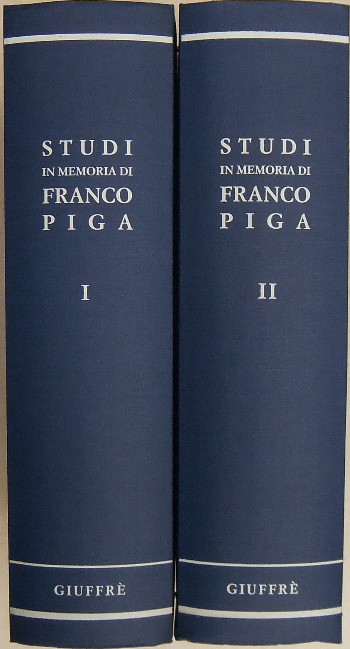 Studi in memoria di Franco Piga.