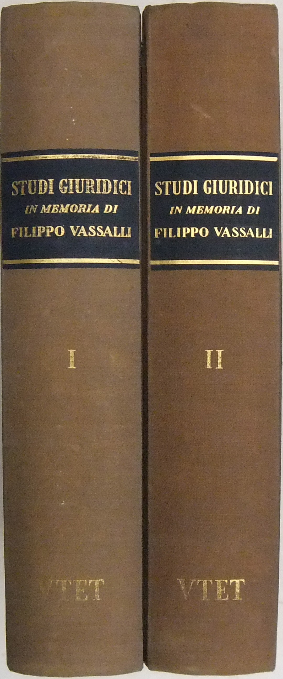 Studi giuridici in memoria di Filippo Vassalli