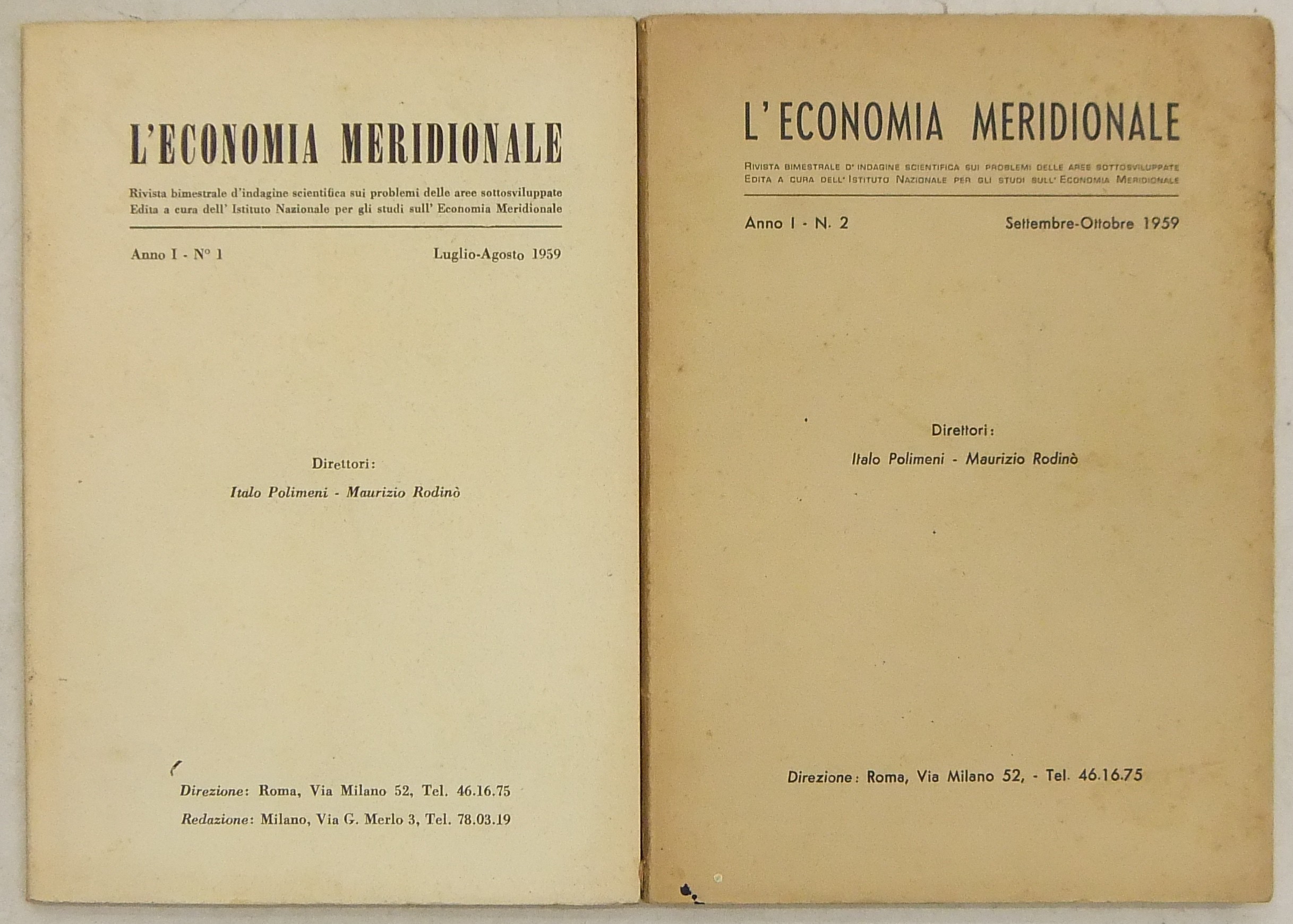 L'economia meridionale