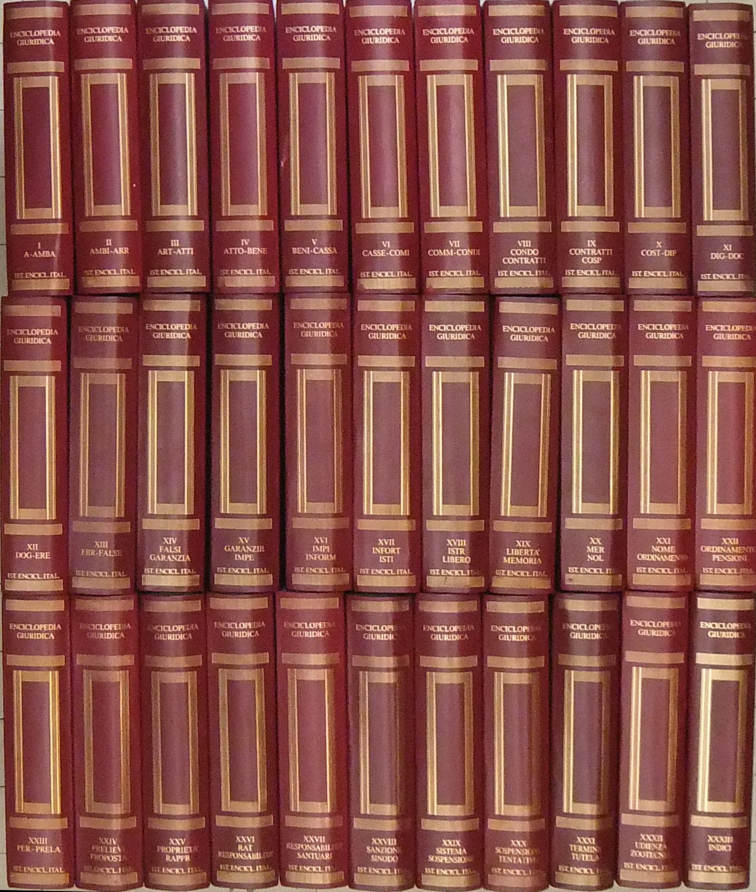 Enciclopedia giuridica. Diretta da Bruno Paradisi