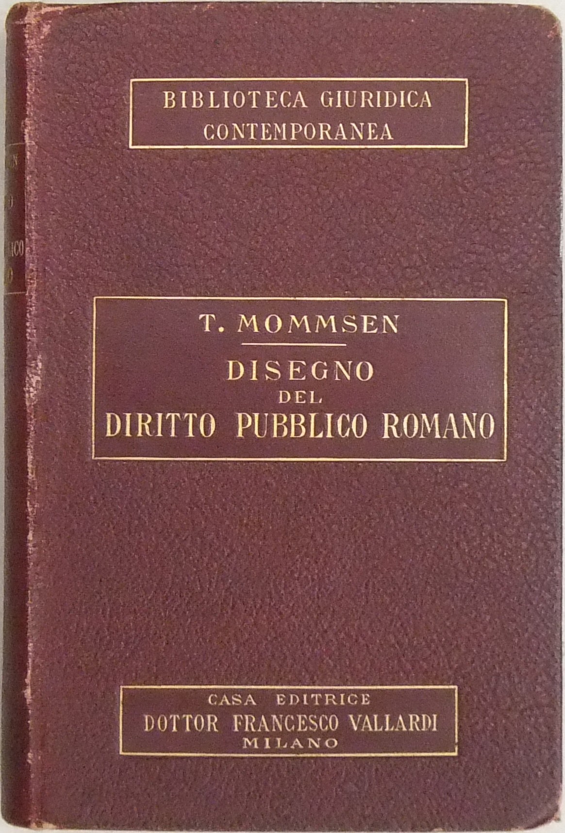 Disegno del diritto pubblico romano.