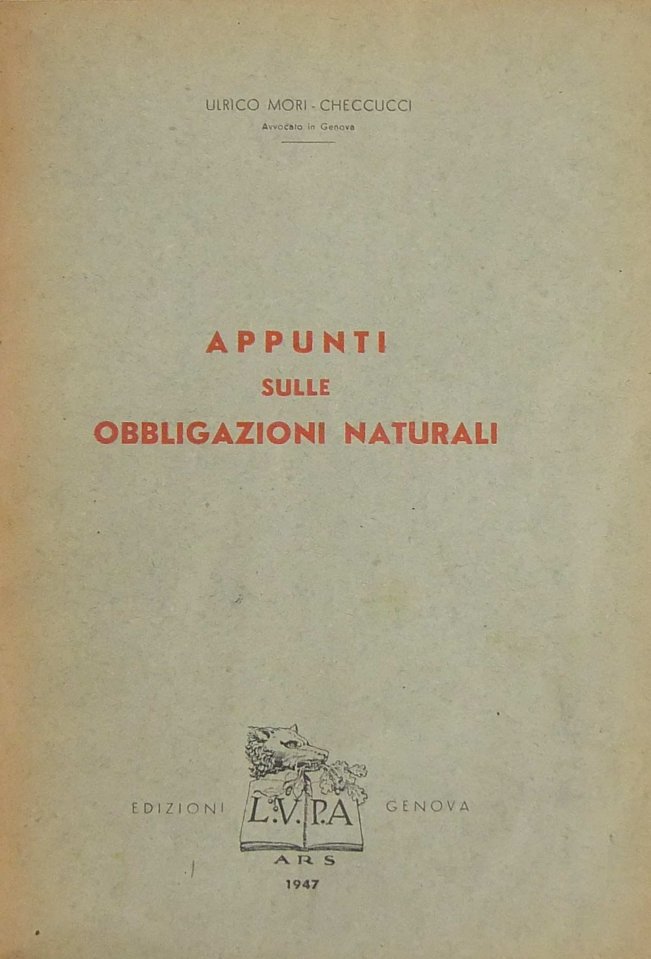 Appunti sulle obbligazioni naturali