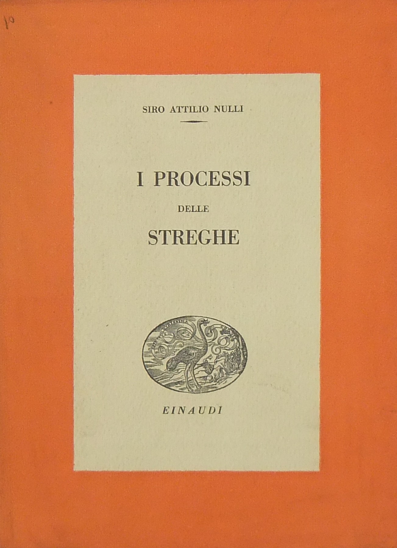 I processi delle streghe