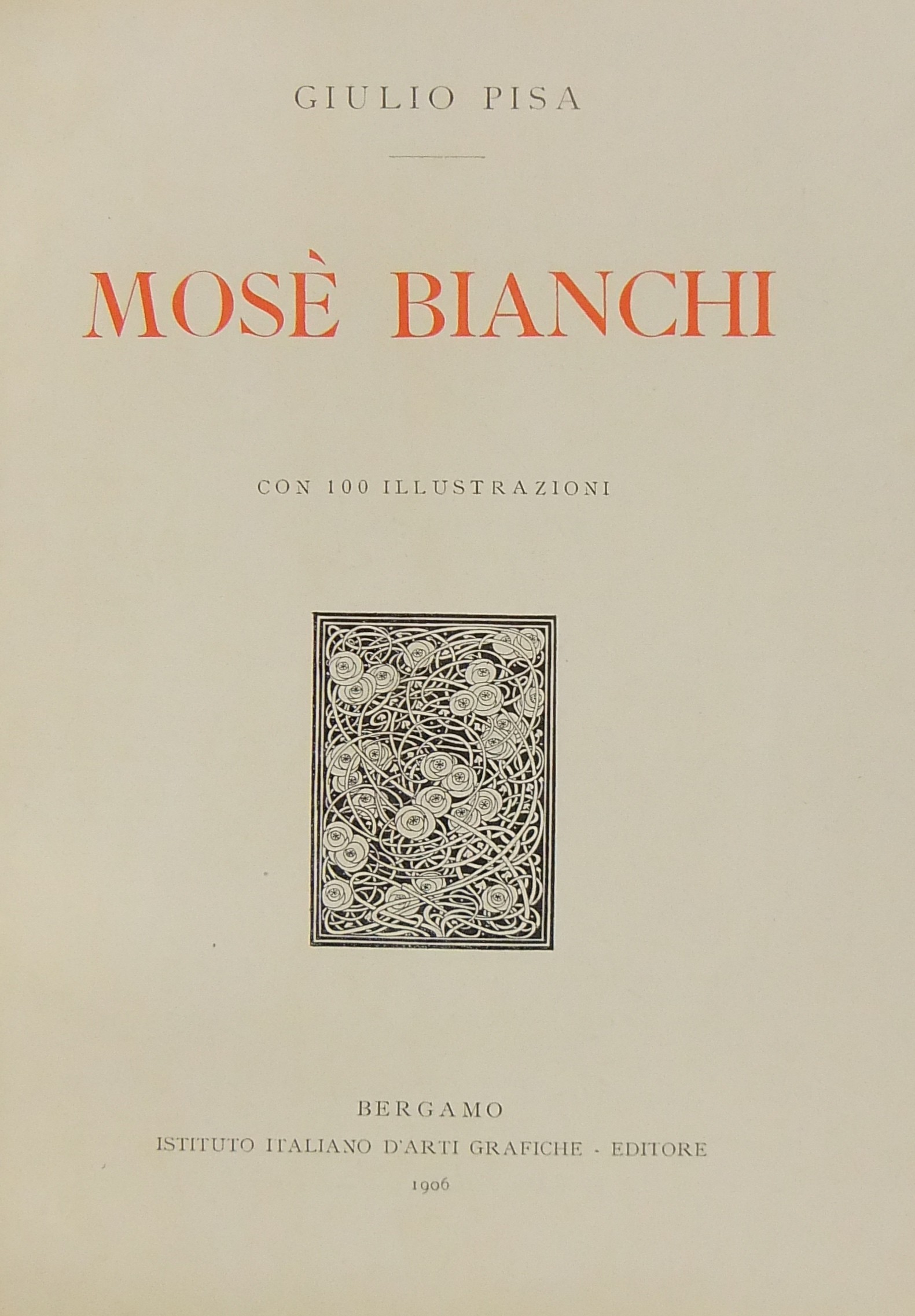 Mosè Bianchi. Con 100 illustrazioni