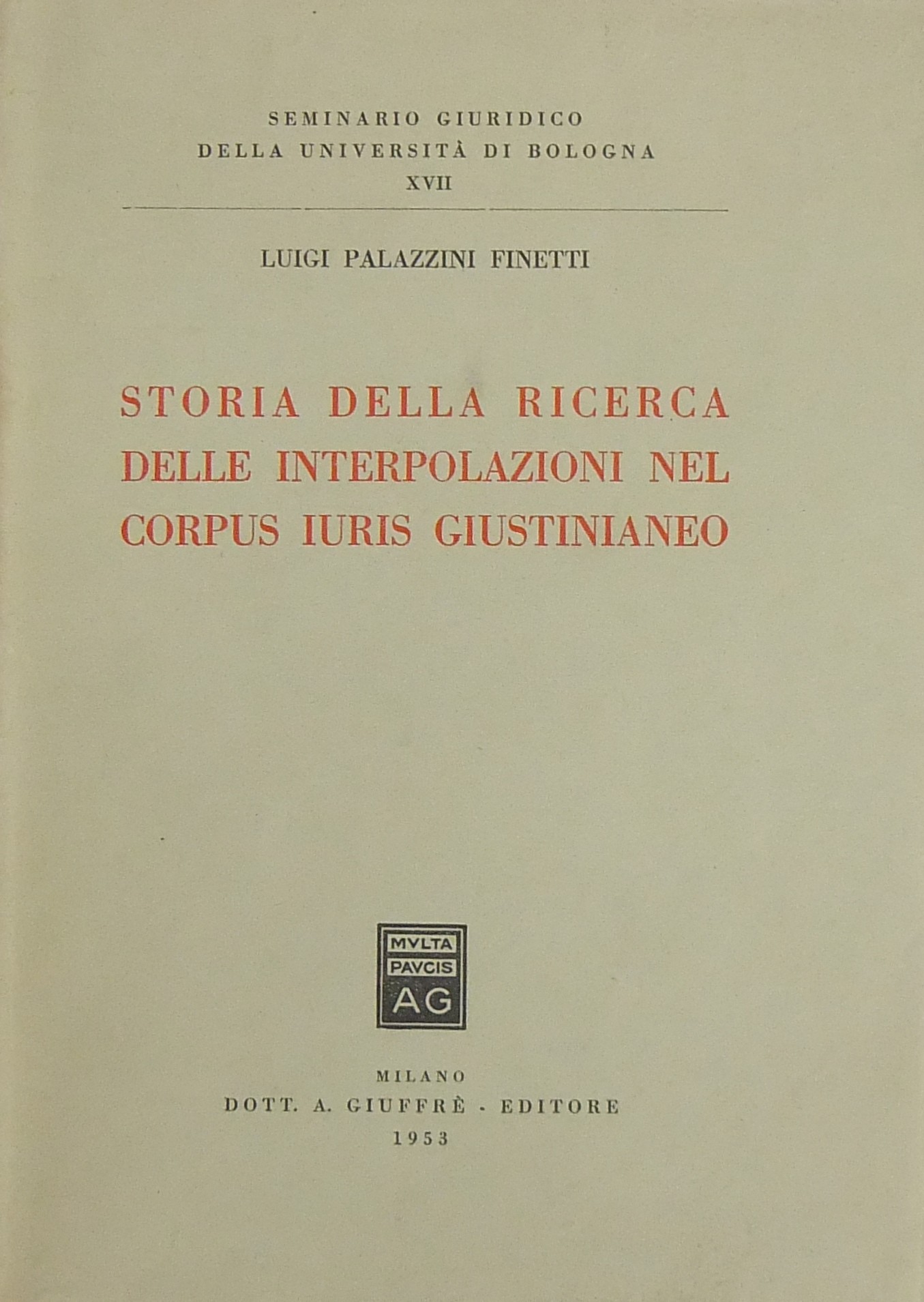 Storia della ricerca delle interpolazioni nel corp