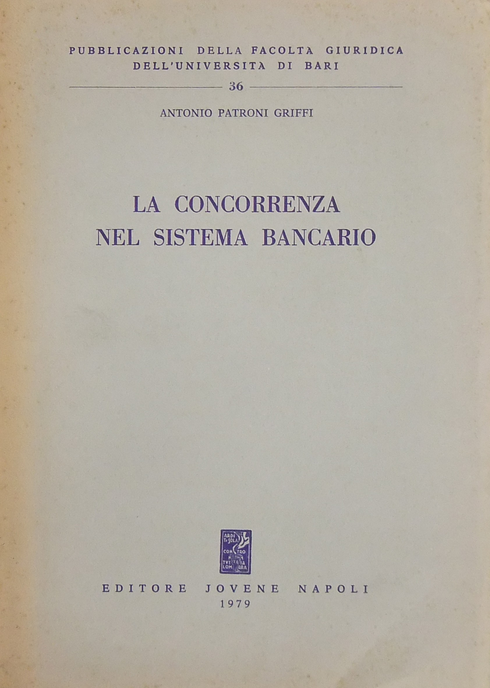 La concorrenza nel sistema bancario. Profili ricos