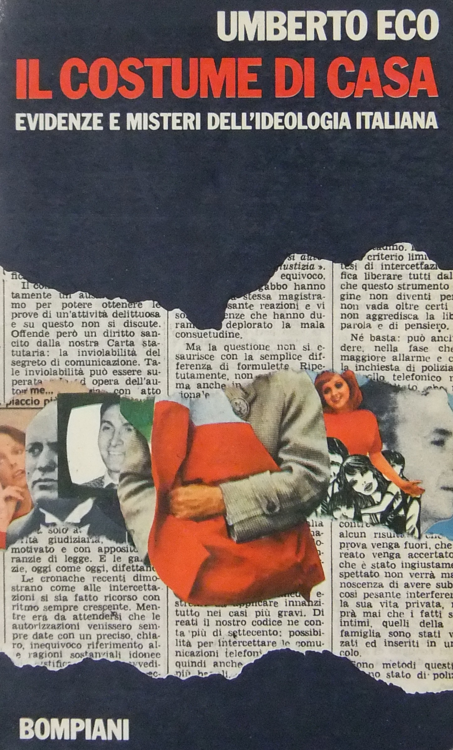 Il costume di casa. Evidenze e misterii dell'ideol