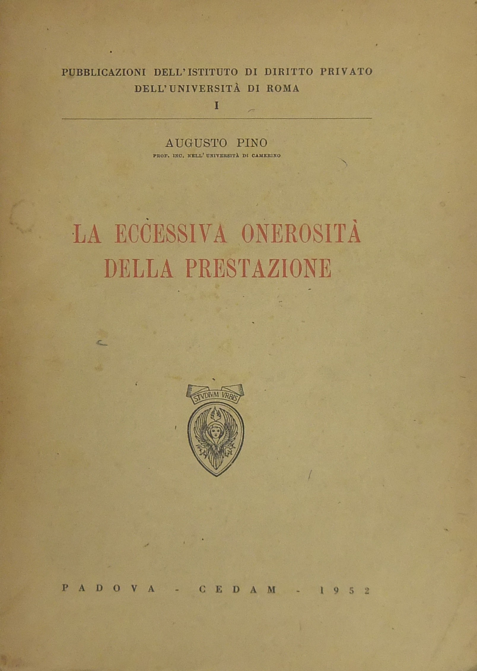 La eccessiva onerosità della prestazione