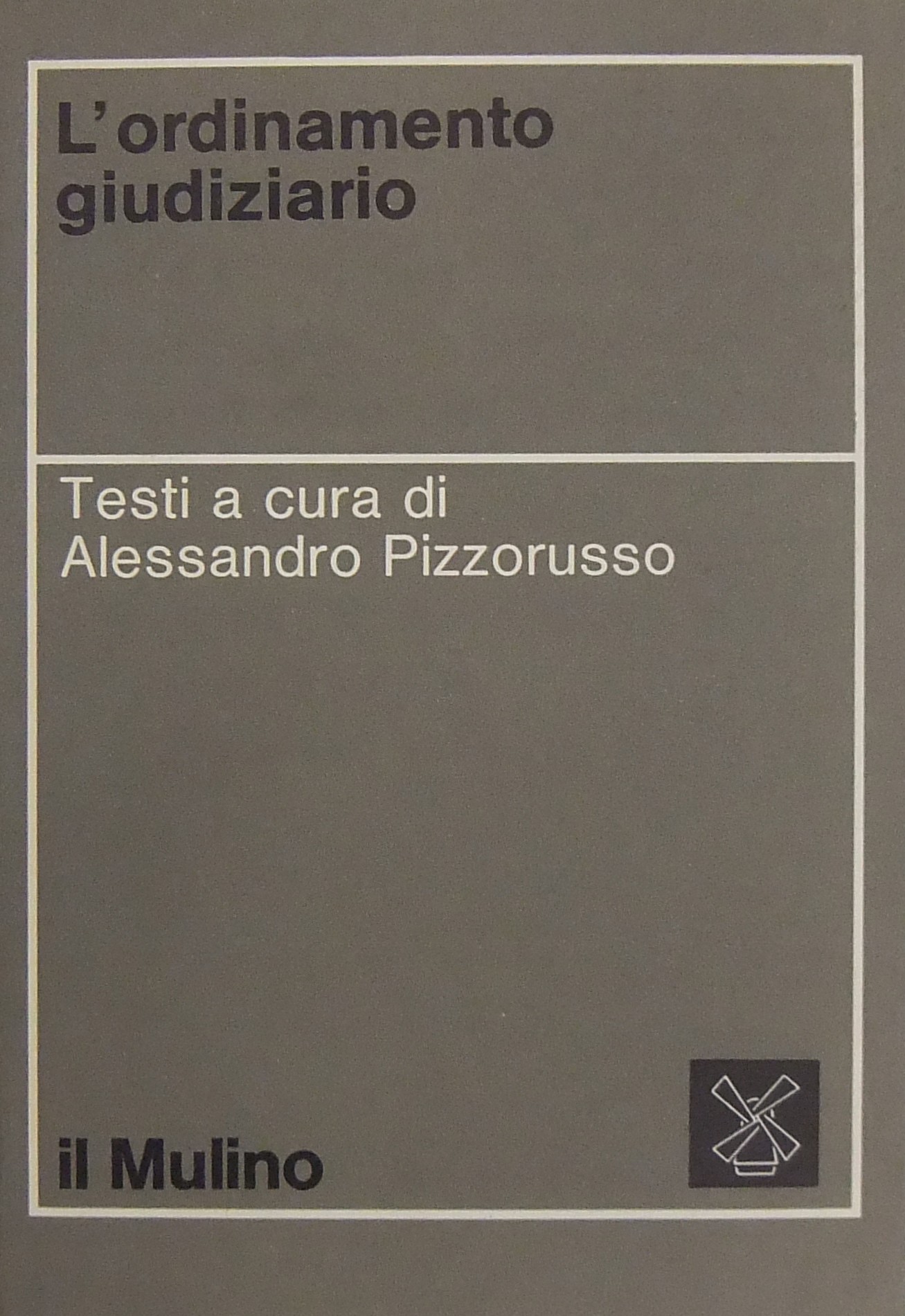 L'ordinamento giudiziario