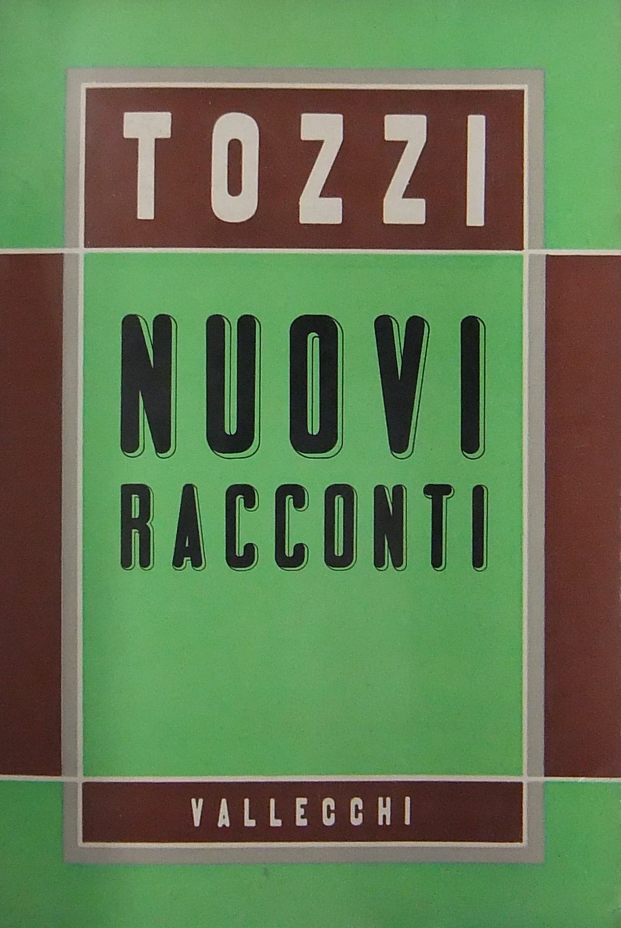 Nuovi racconti. A cura di Glauco Tozzi.