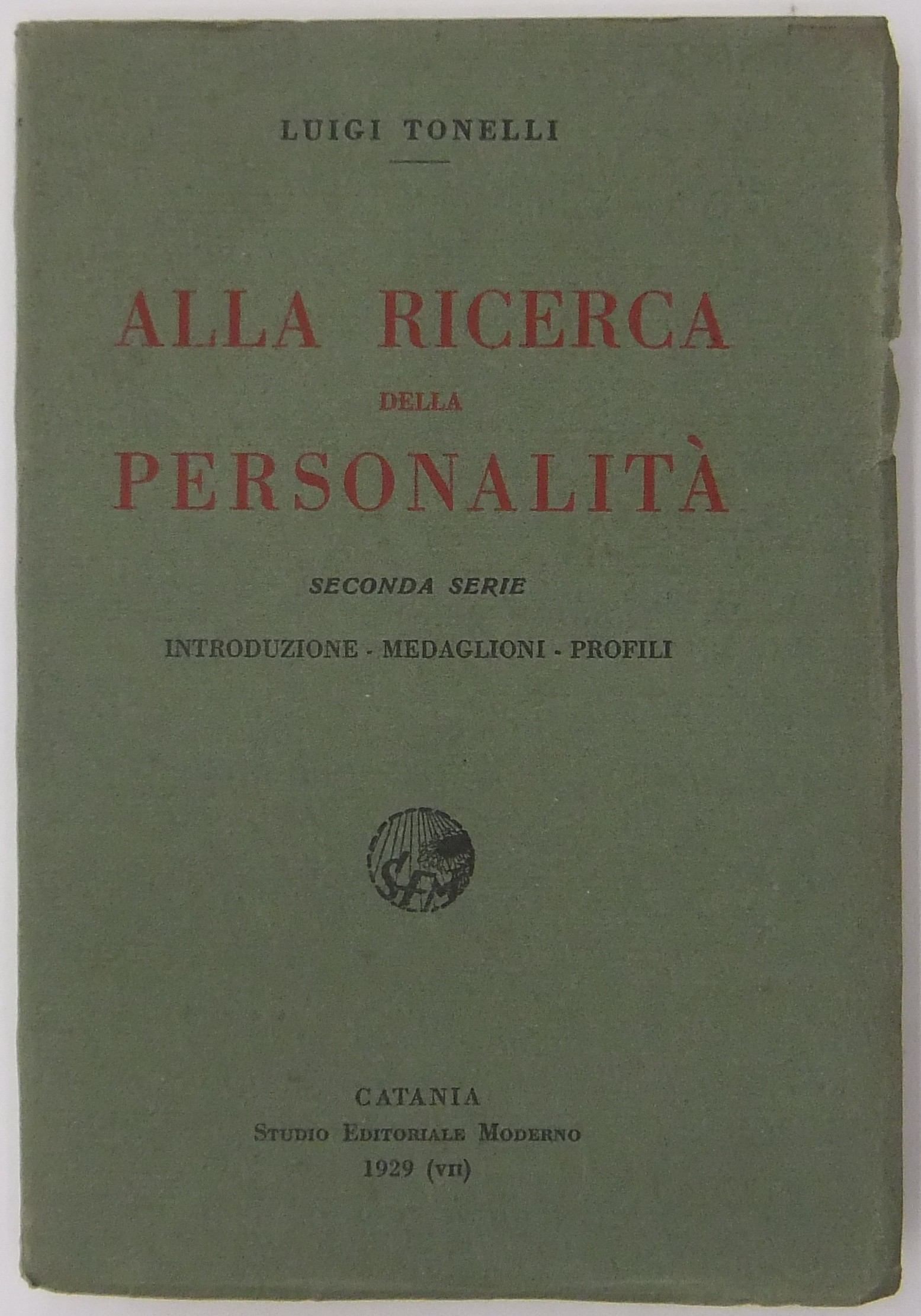 Alla ricerca della personalità. Seconda serie Intr