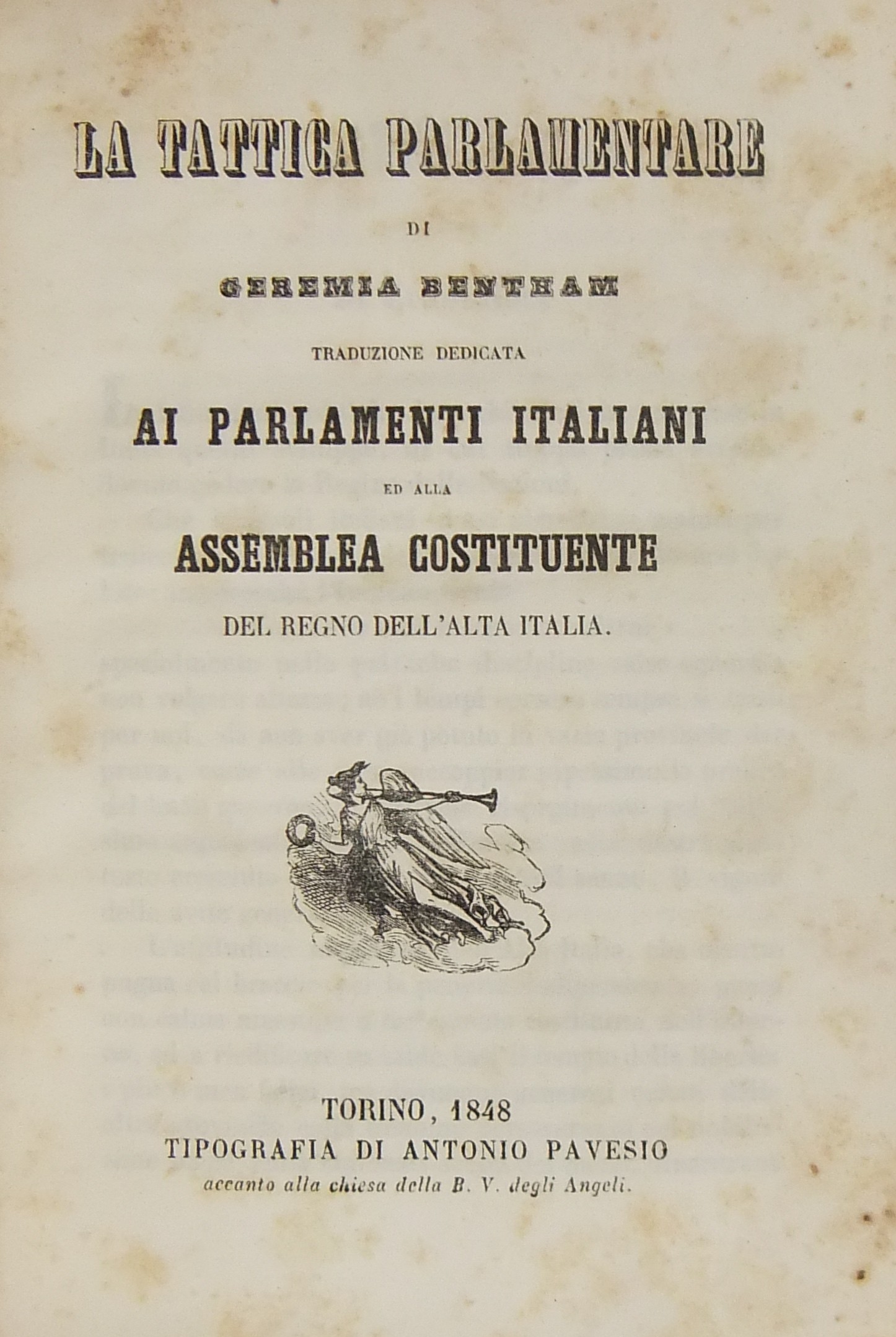 La tattica parlamentare.