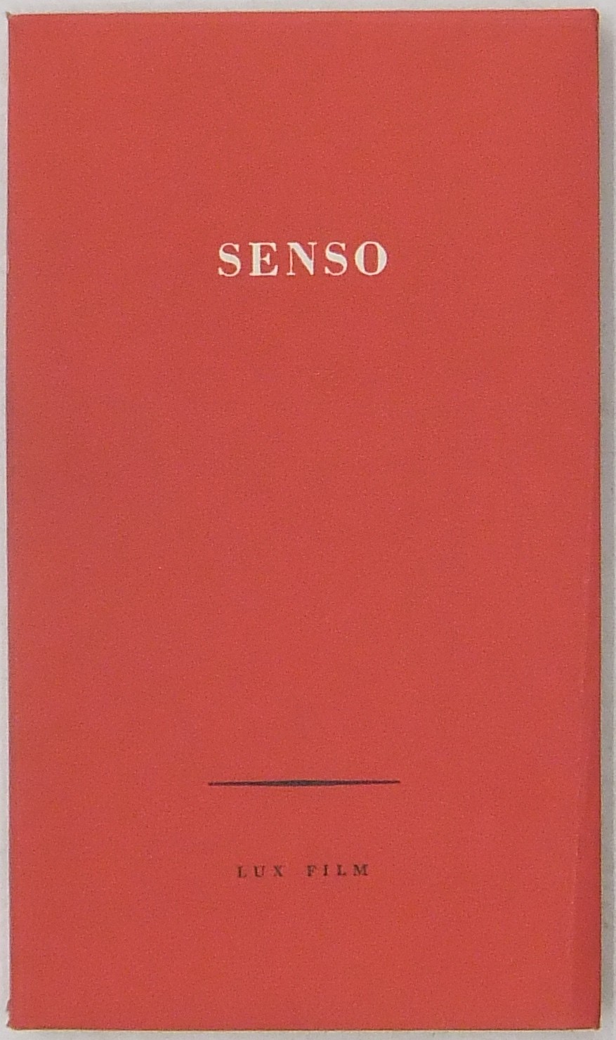 Senso. Un film di Luchino Visconti