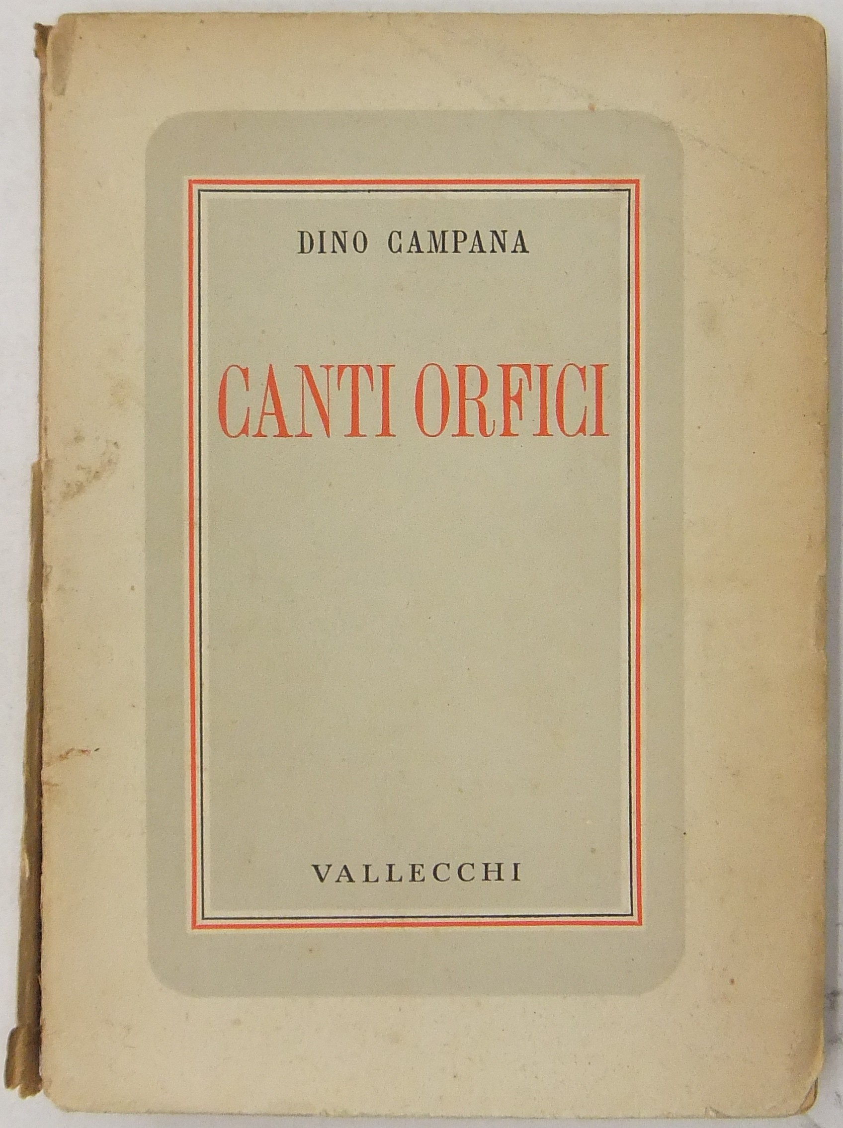 Canti orfici