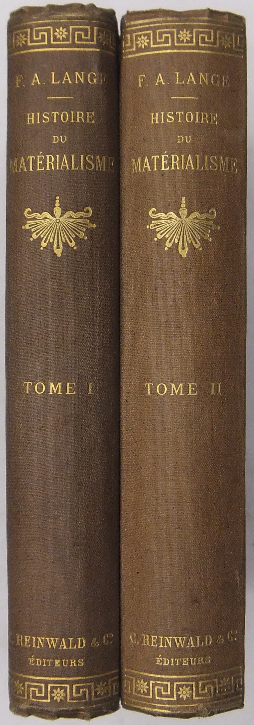 Histoire du materialisme et critique de son importance a notre epoque