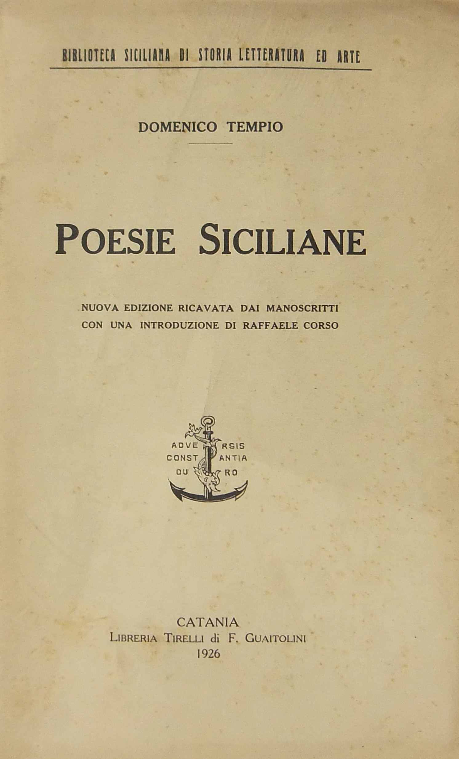 Poesie siciliane