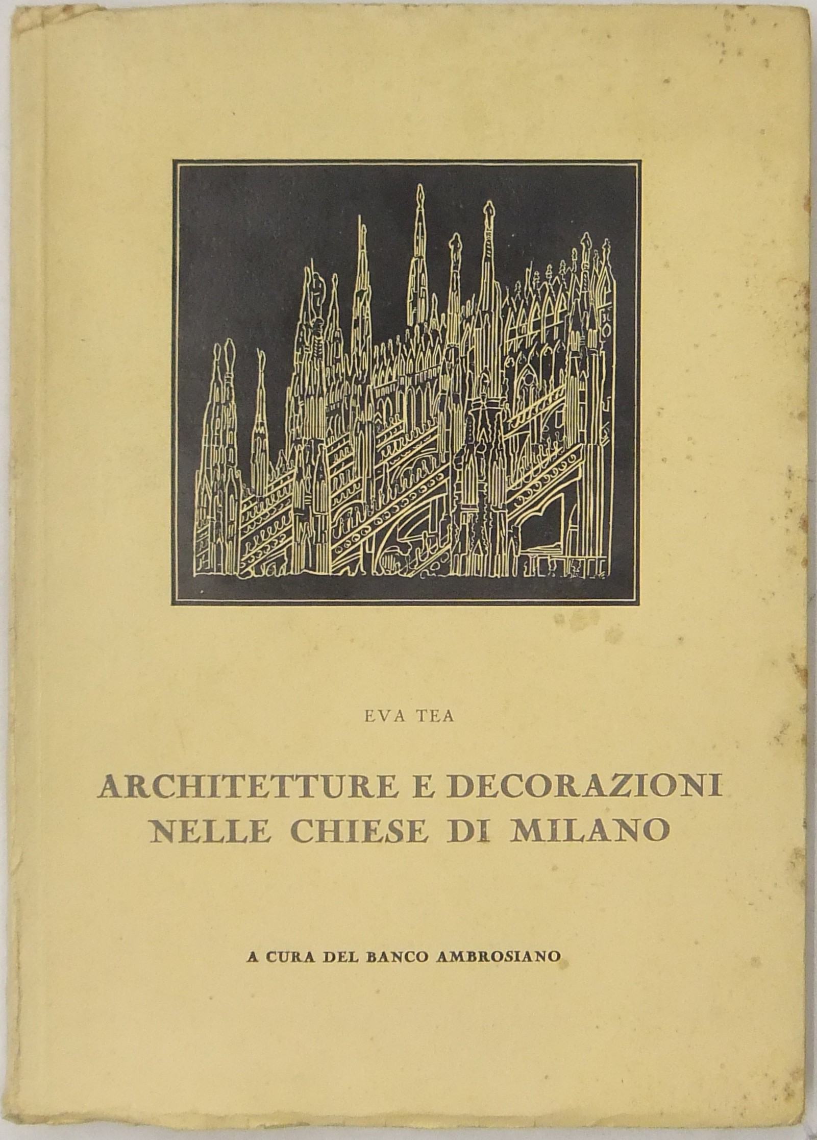 Architetture e decorazioni nelle chiese di Milano.