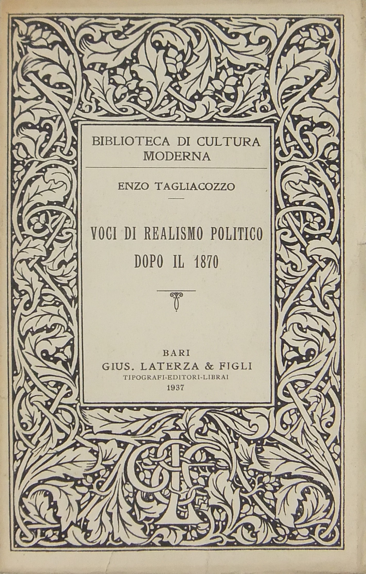 Voci di realismo politico dopo il 1870