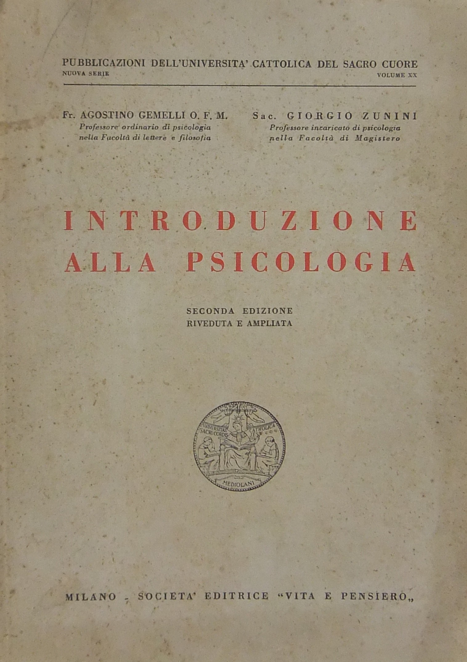 Introduzione alla psicologia