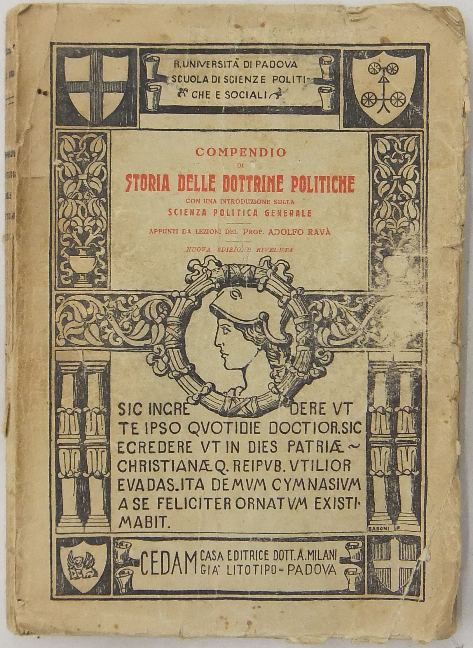 Compendio di storia delle dottrine politiche con u