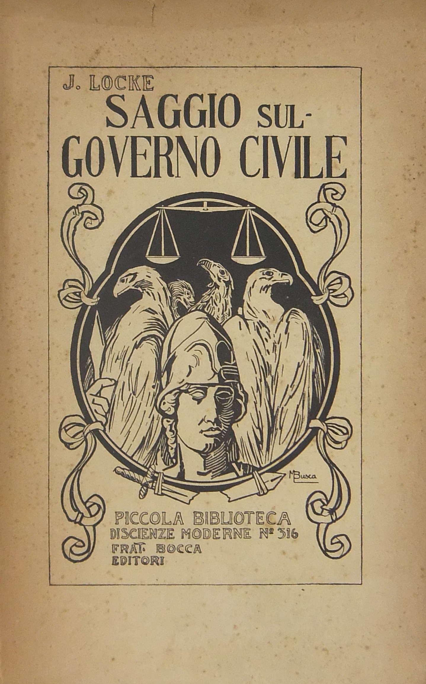 Saggio sul governo civile riguardante la sua vera