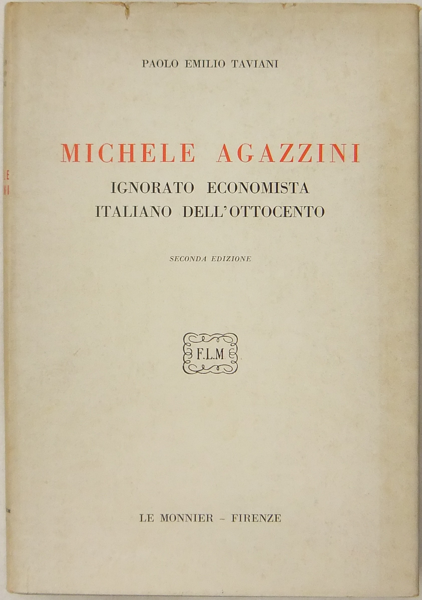 Michele Agazzini ignorato economista italiano dell