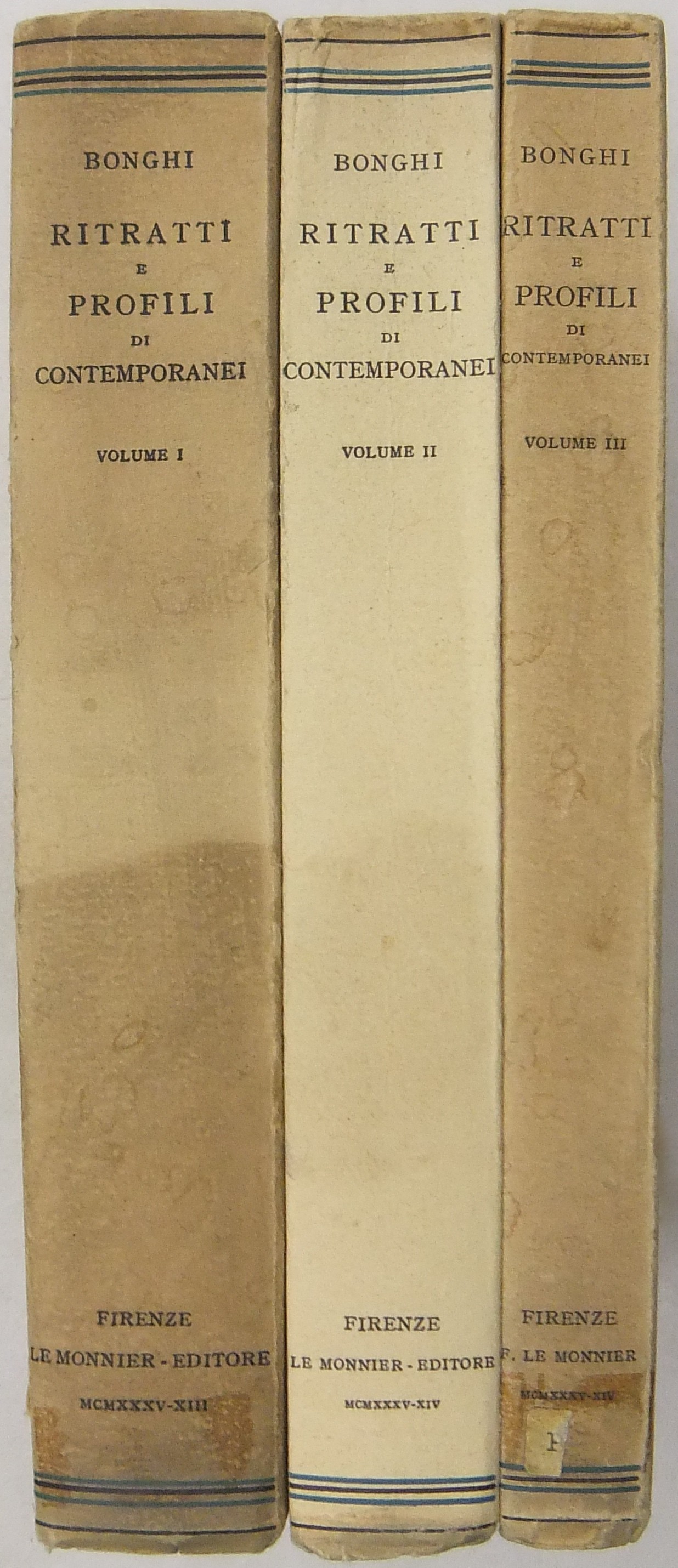 Ritratti e profili di contemporanei. A cura di Fra