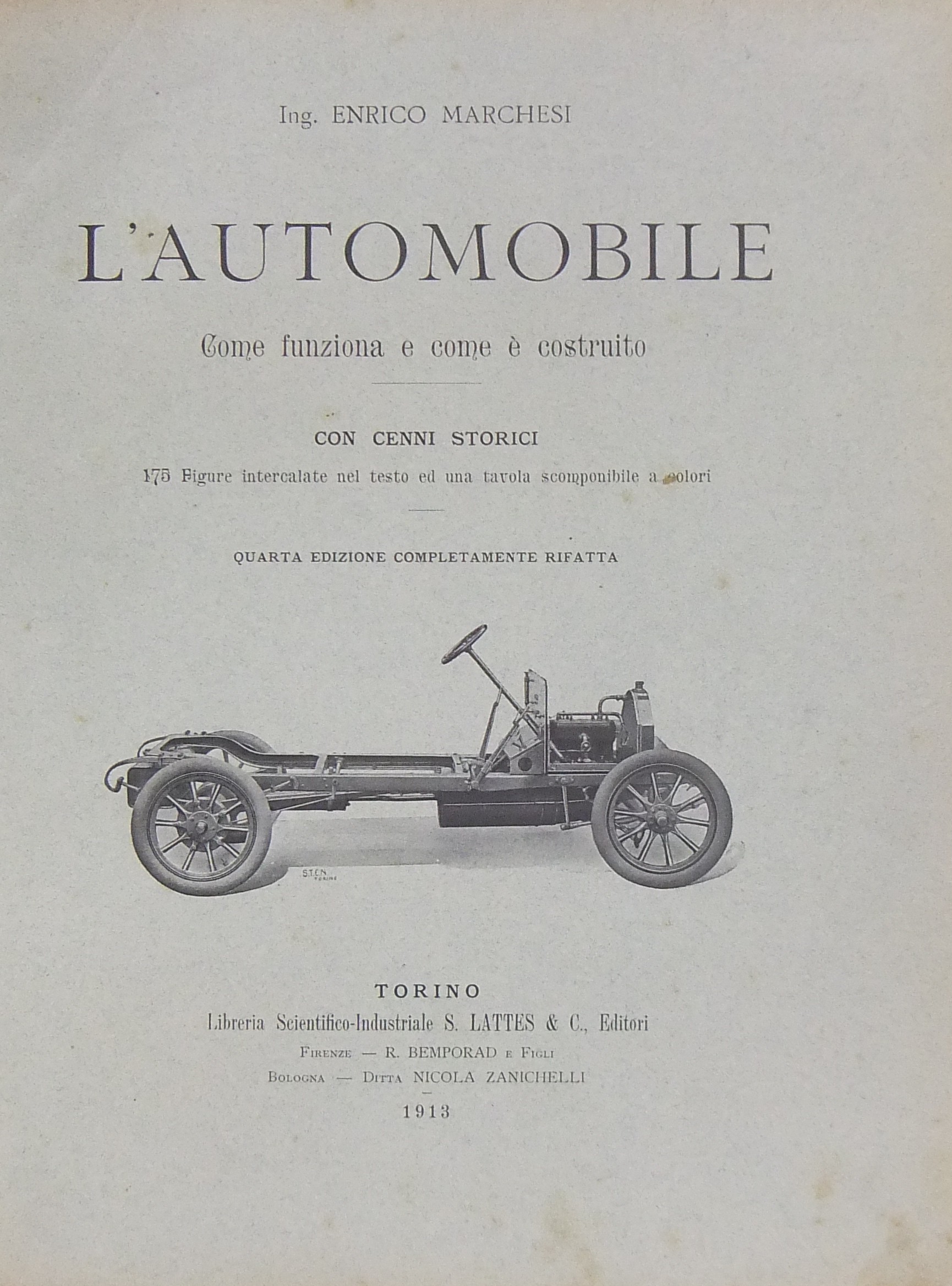L'automobile. Come funziona e come è costruito. Co
